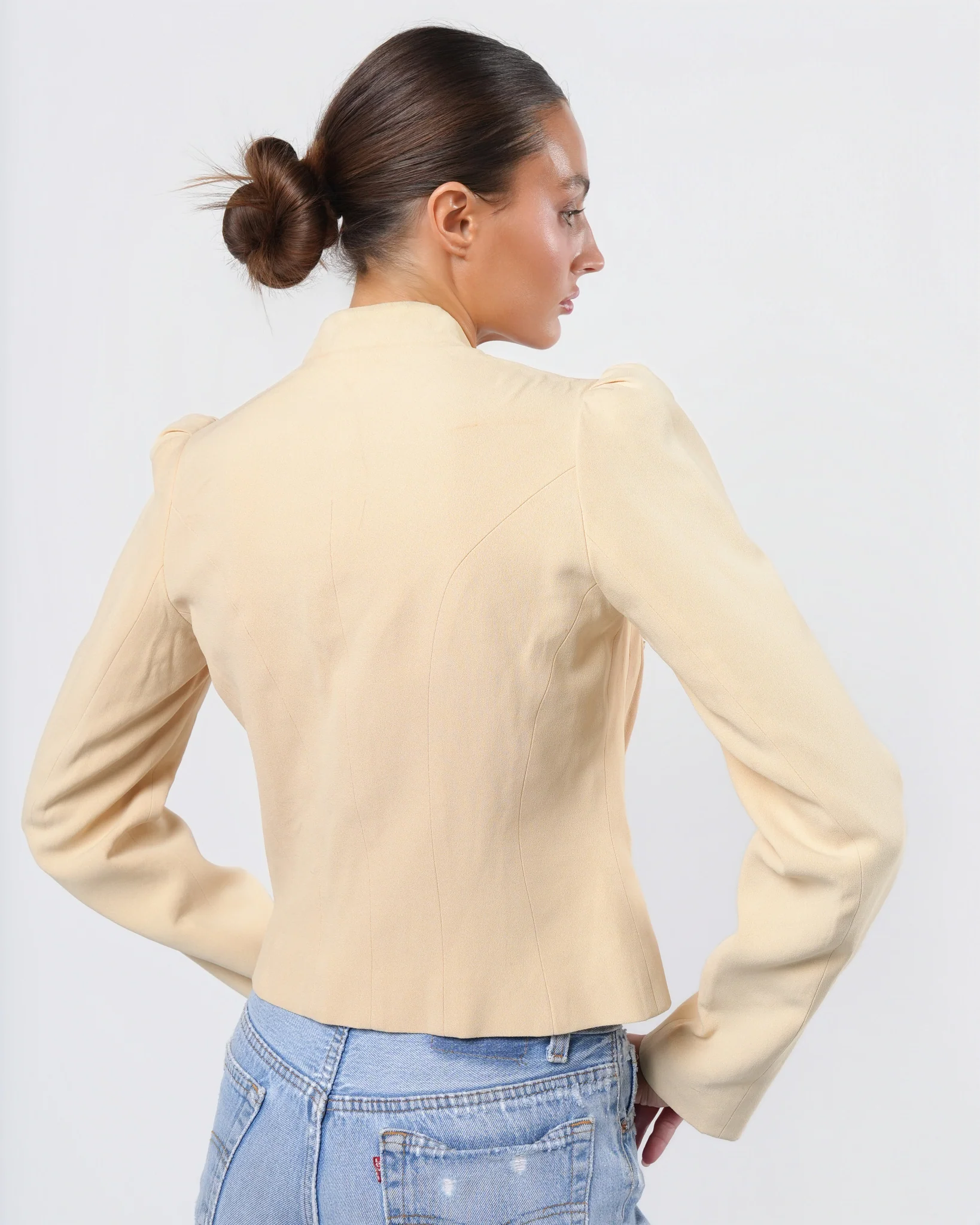 FW 2004 Jacket With Built In Ruffle Corset - Image 5