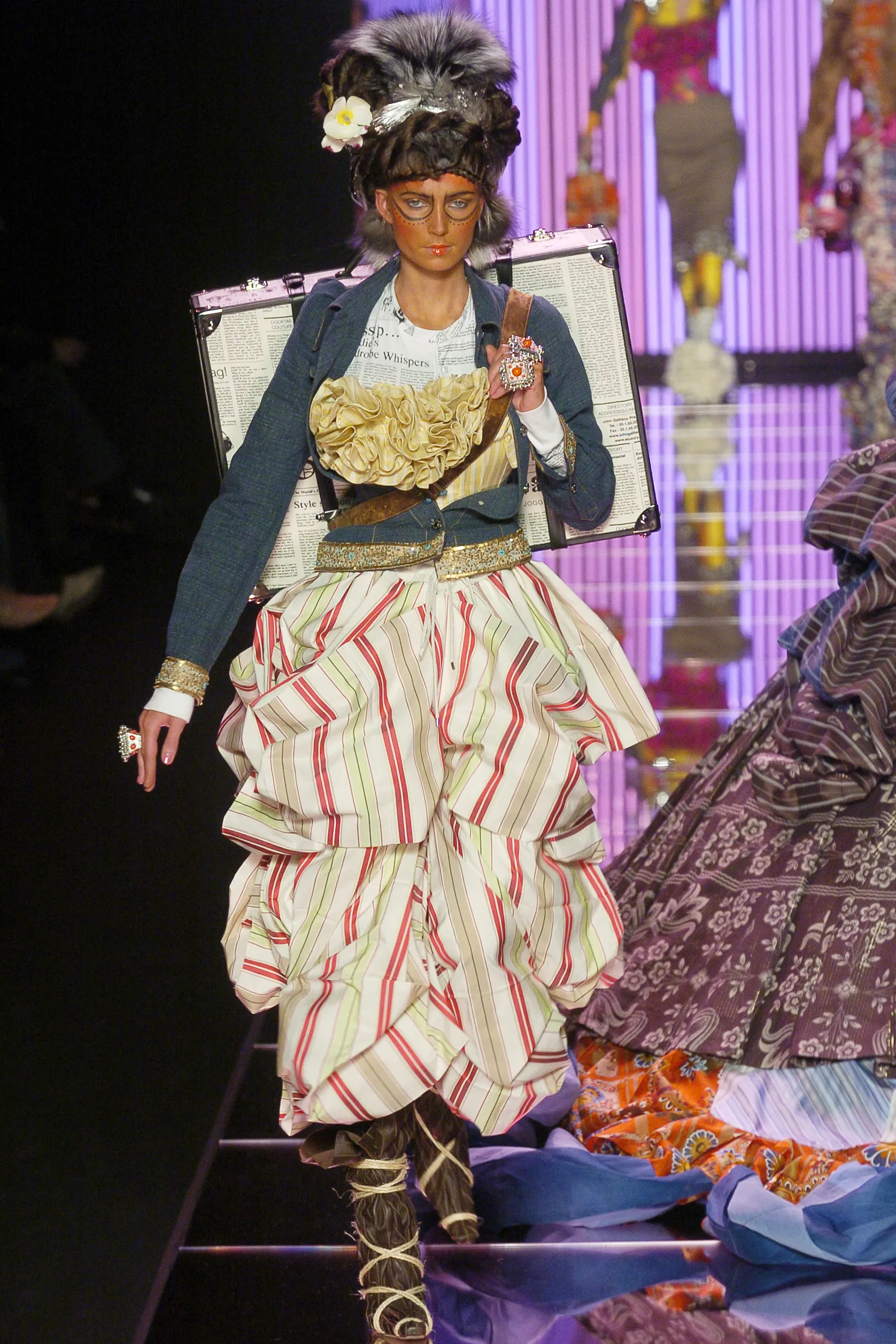 FW 2004 Jacket With Built In Ruffle Corset - Image 8