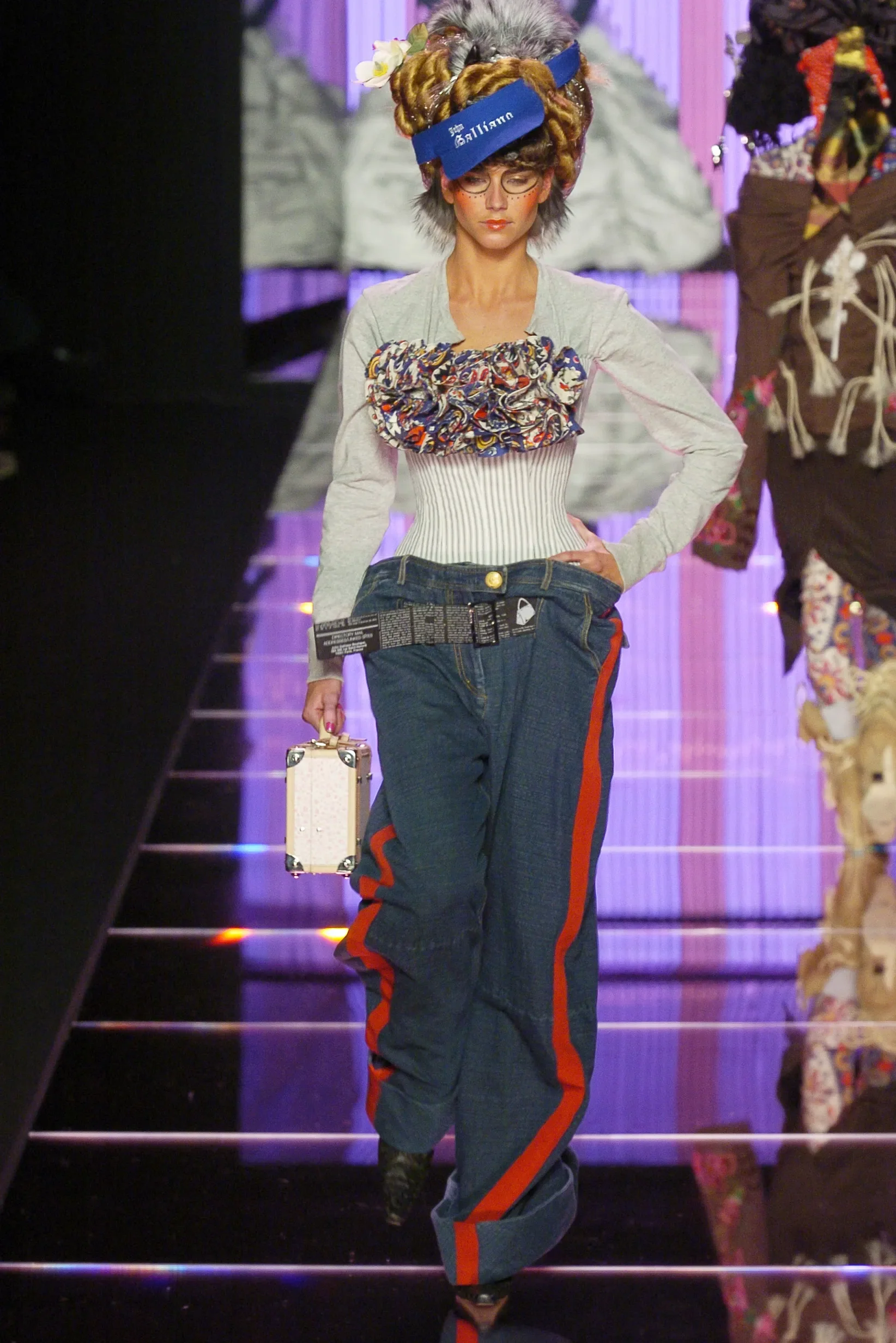 FW 2004 Jacket With Built In Ruffle Corset - Image 9