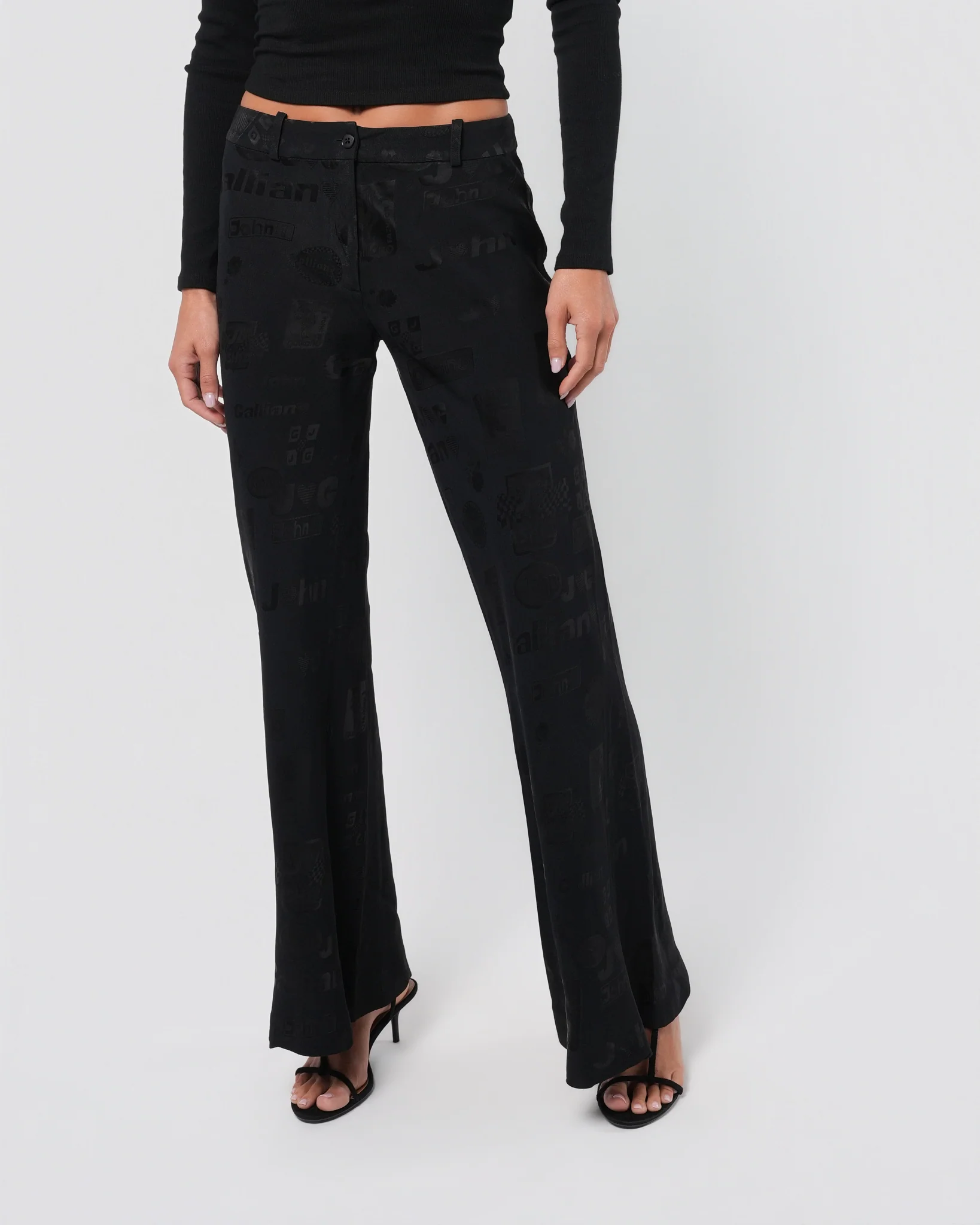 SS 2002 "Formula One" Print Pants - Image 4