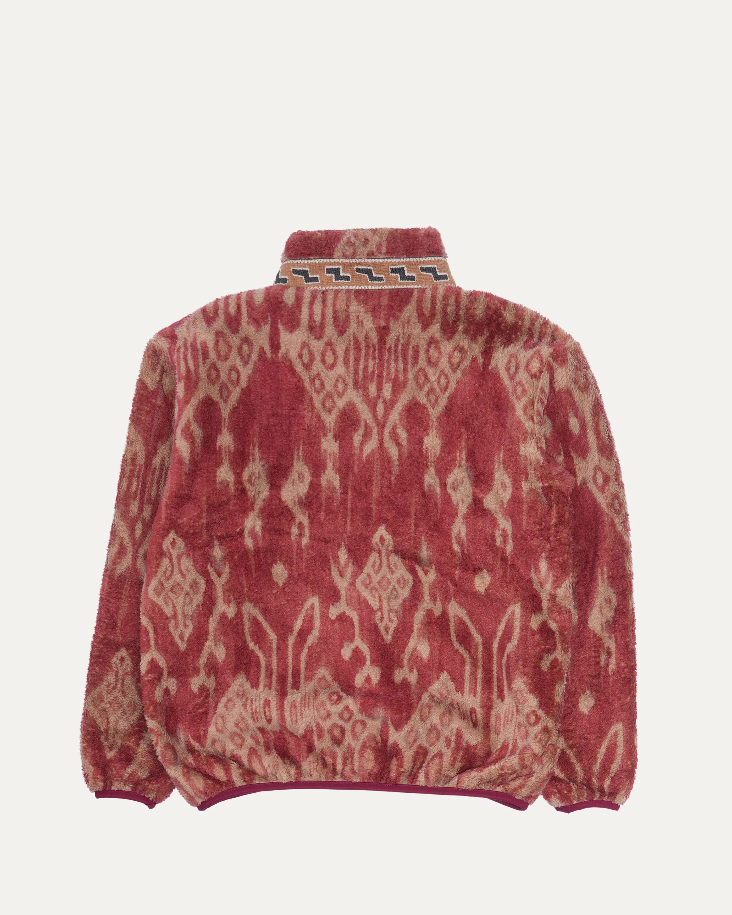 Java Kasuri Fleece Zip Blouson - Image 2