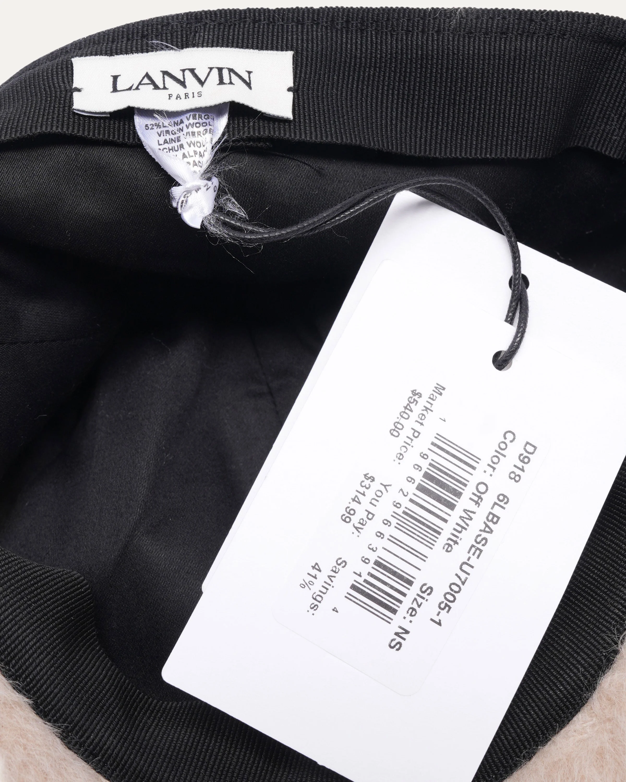 Dandy Coat Alpaca-Blend Baseball Cap - Image 3