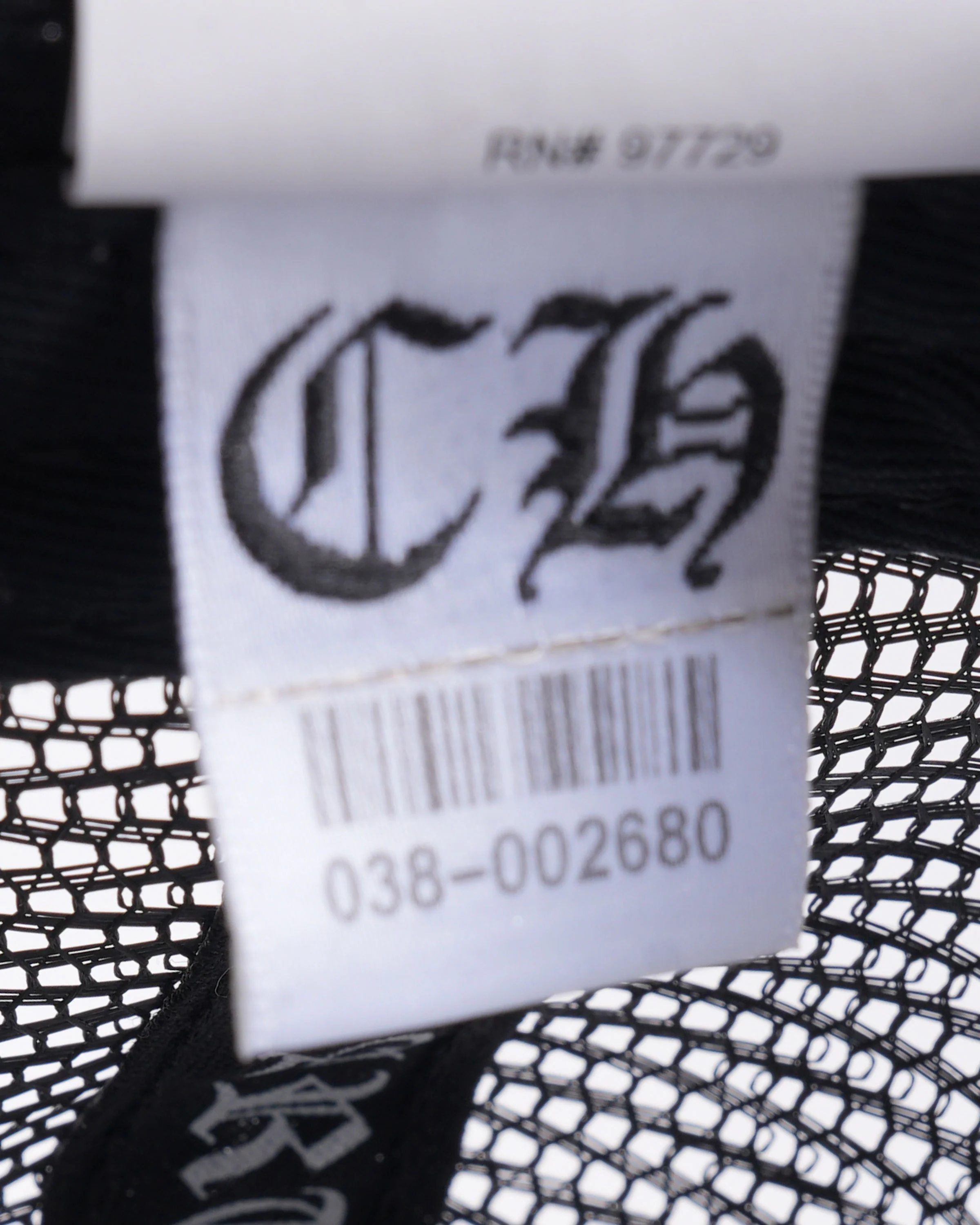 Leather Cross Patch Trucker Hat - Image 5