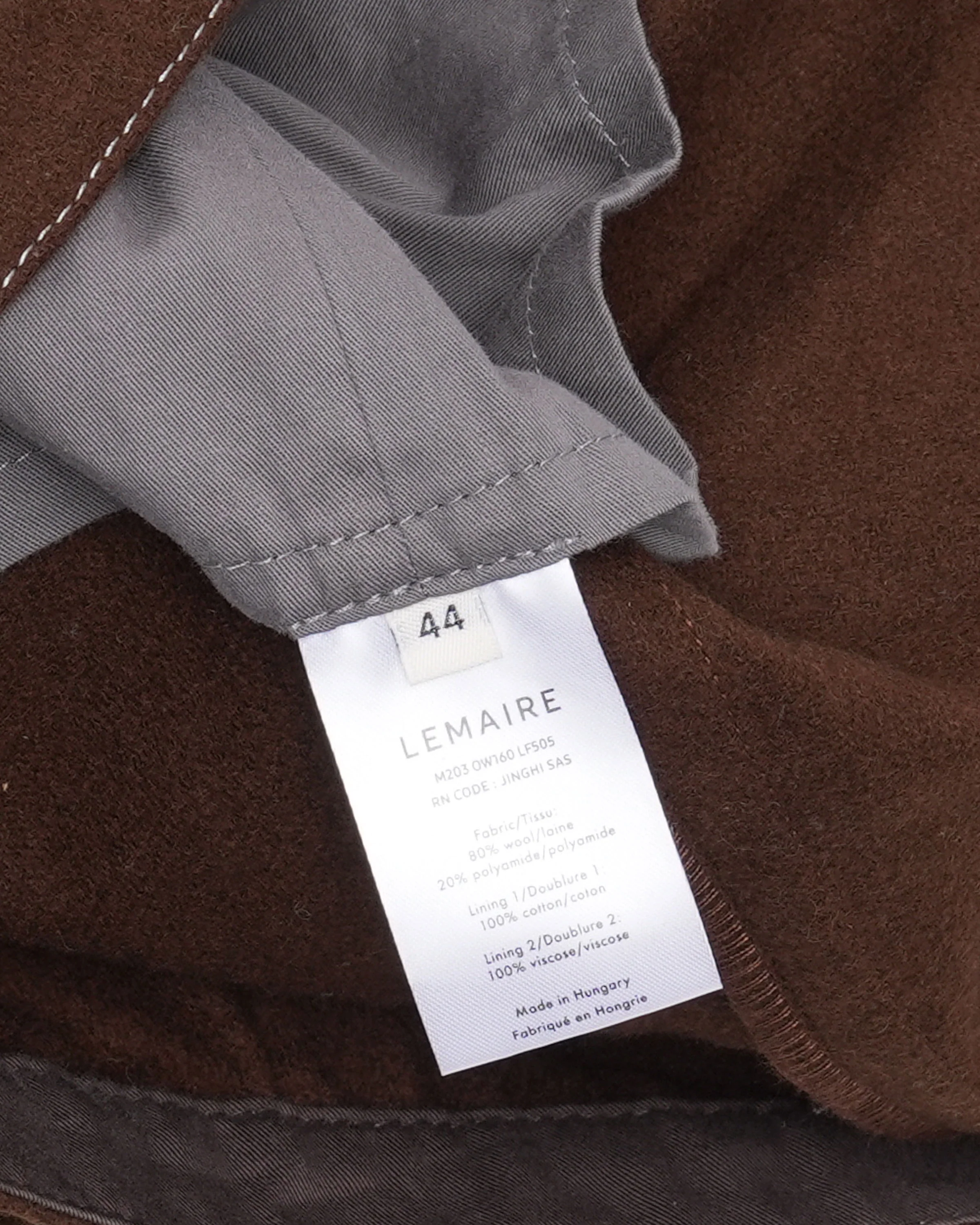 Wool Blend Belted Jacket - Image 4