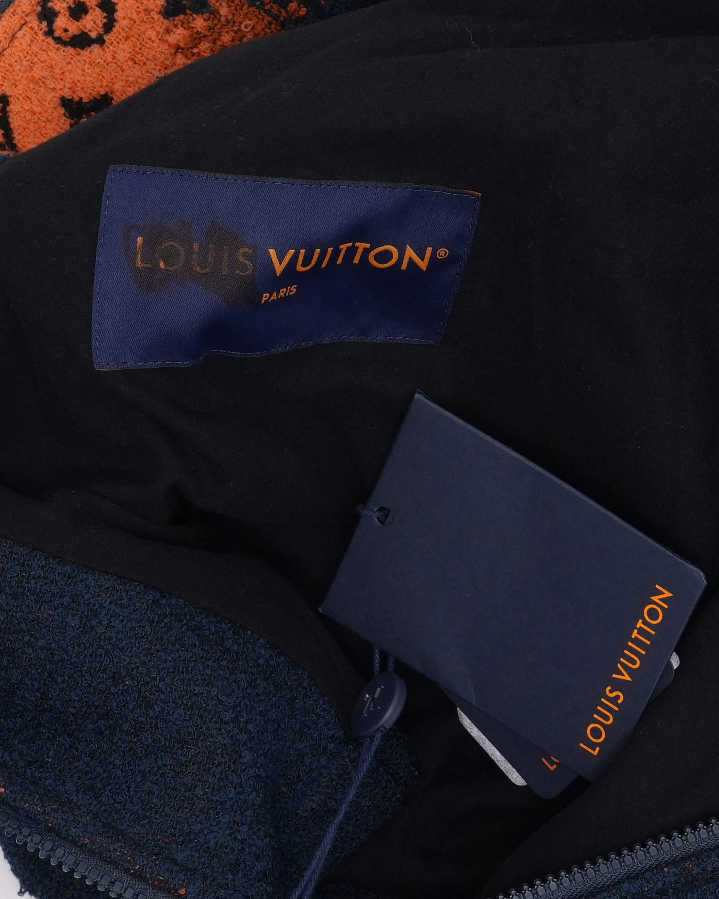 Bonfire Monogram Fleece Bouclette Blouson Jacket - Image 3