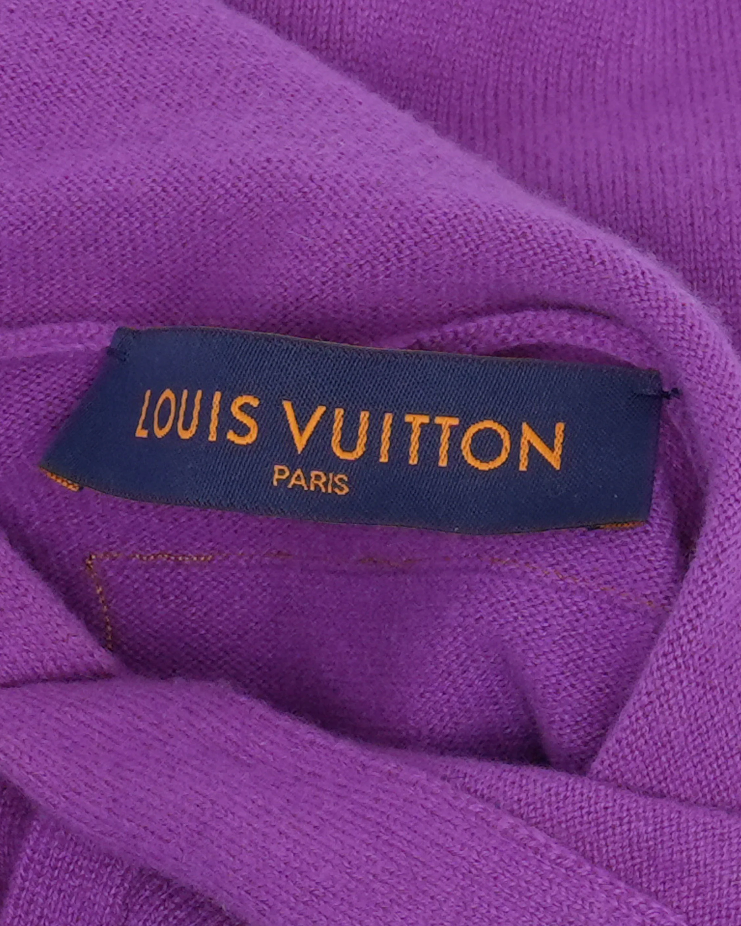 Cashmere Blend Embossed Hooded Sweater - Image 3