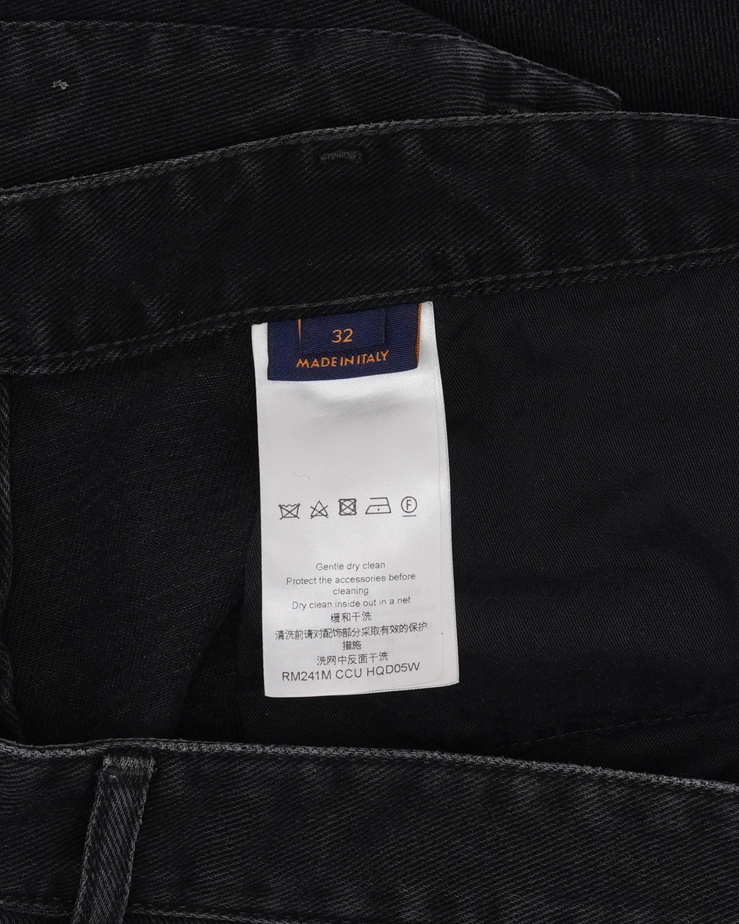 Denim Monogram Work Pants - Image 3