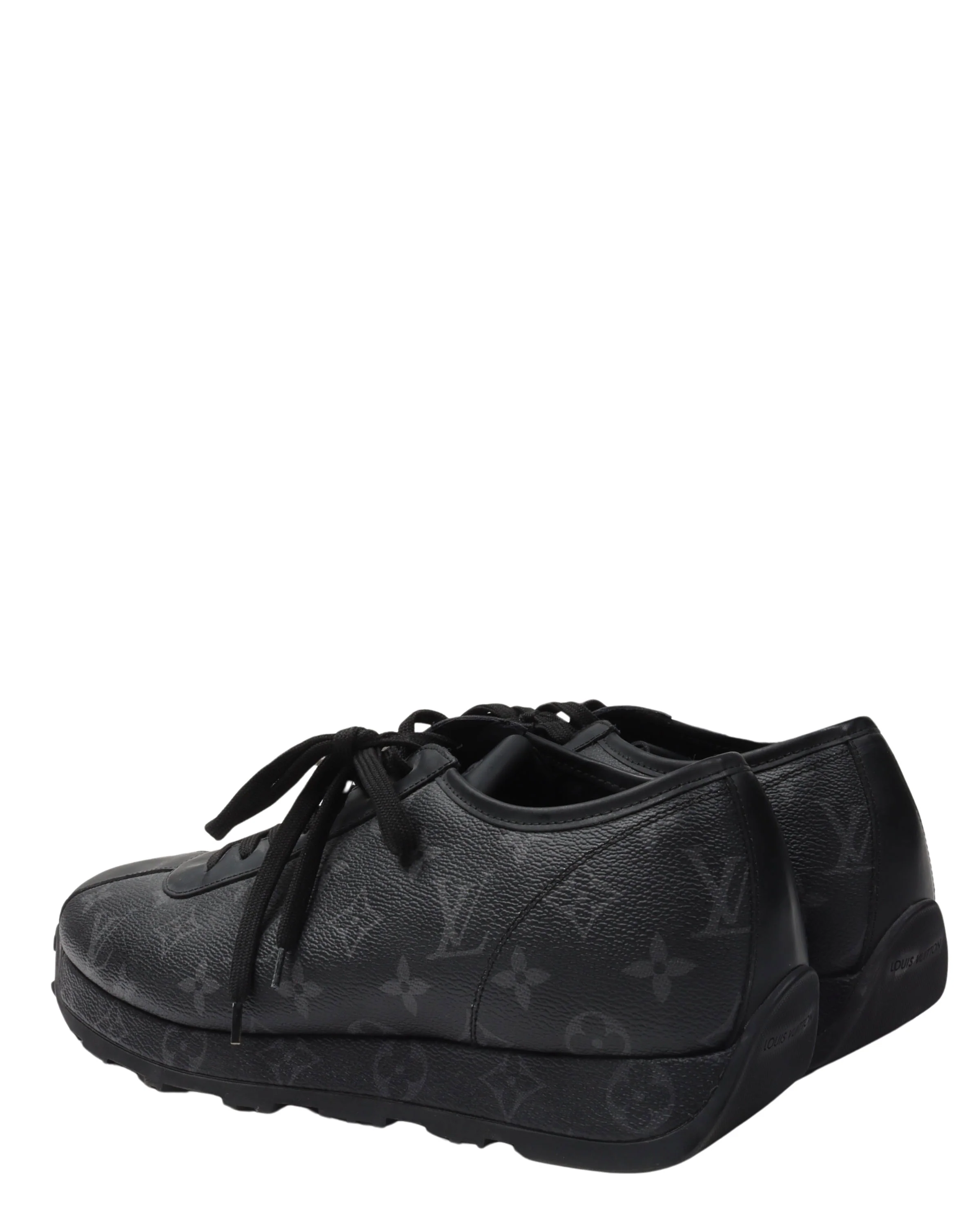 Leather Monogram Trainer - Image 3
