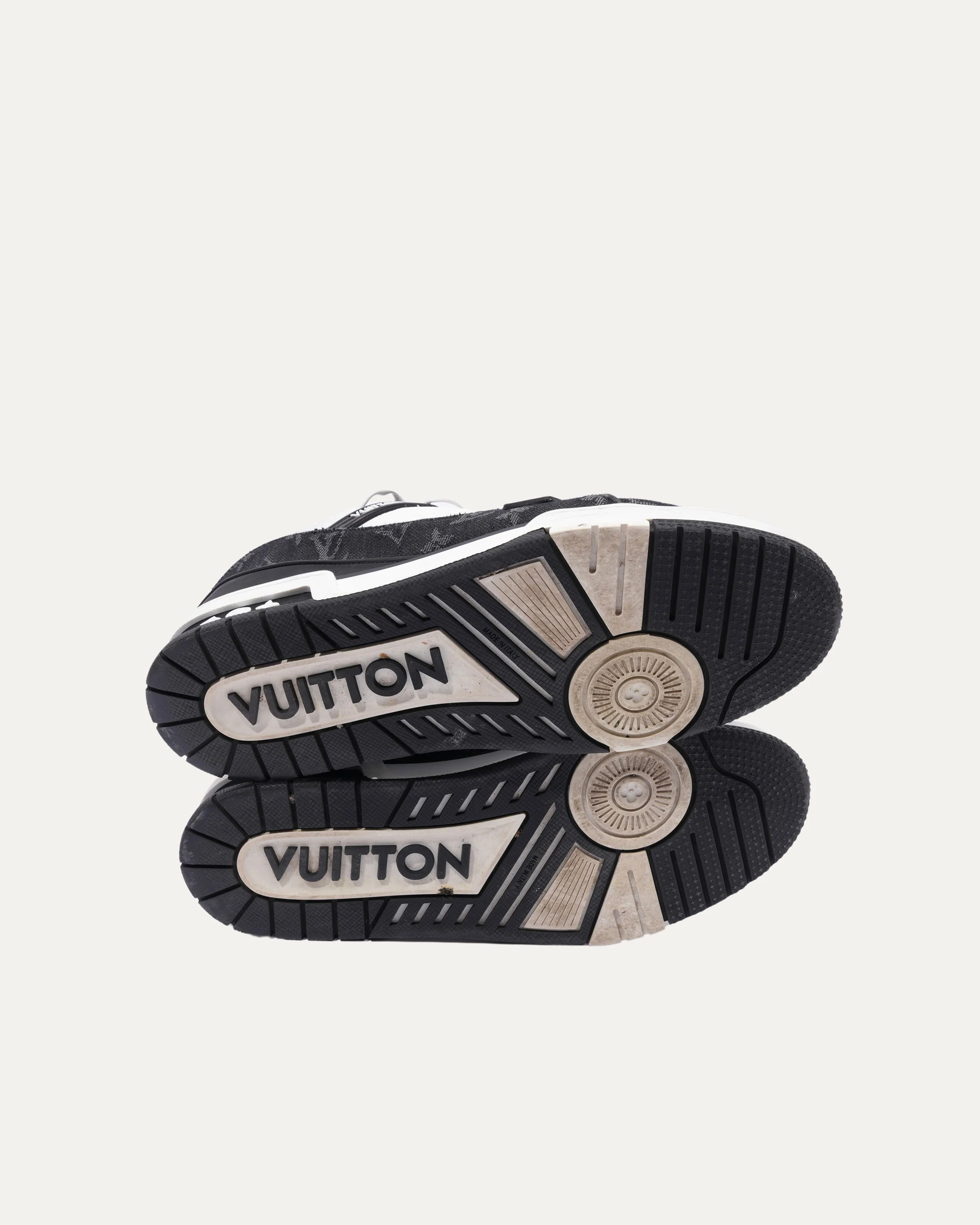Monogram Denim LV Trainer - Image 5