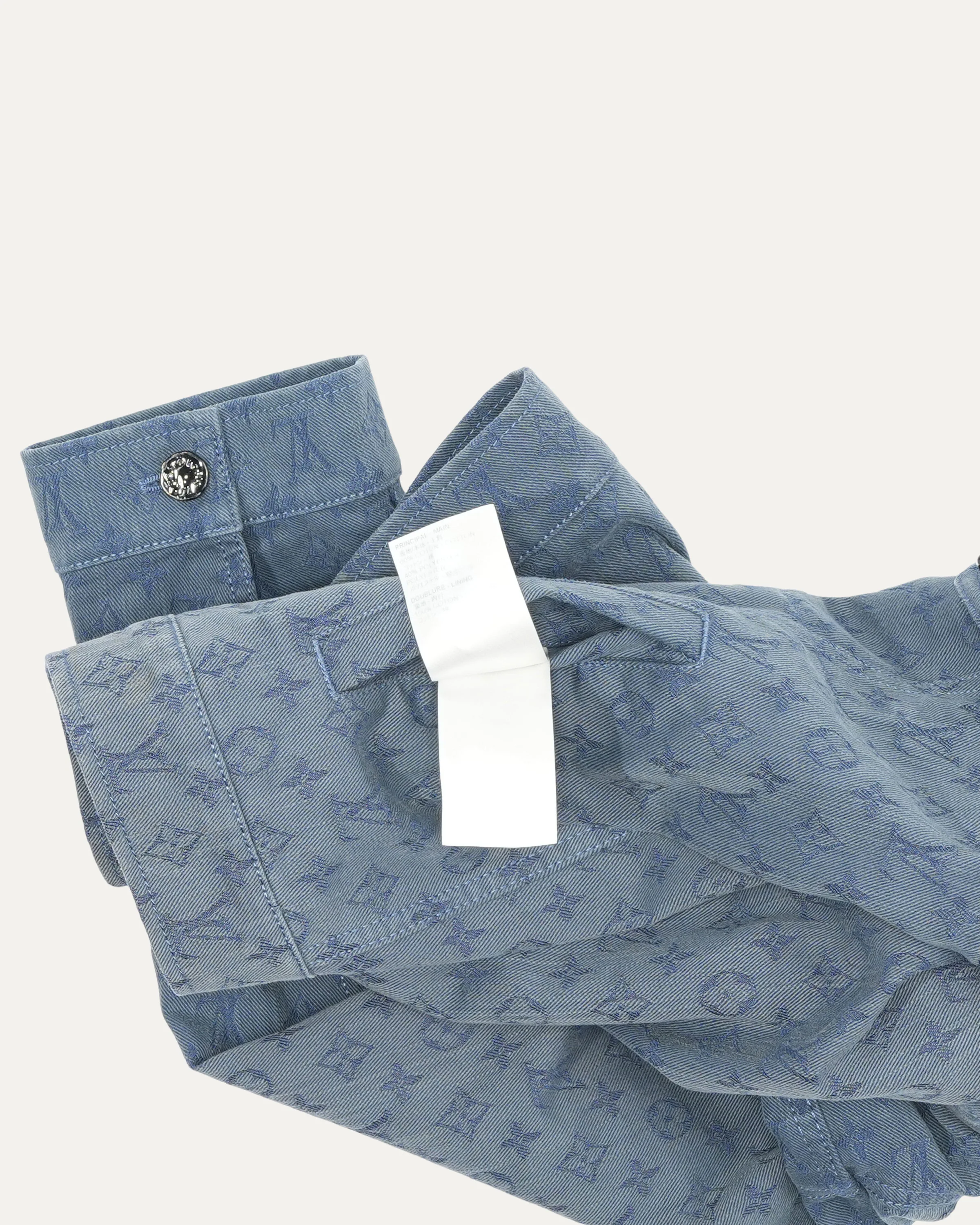 Monogram Denim Trucker Jacket - Image 5