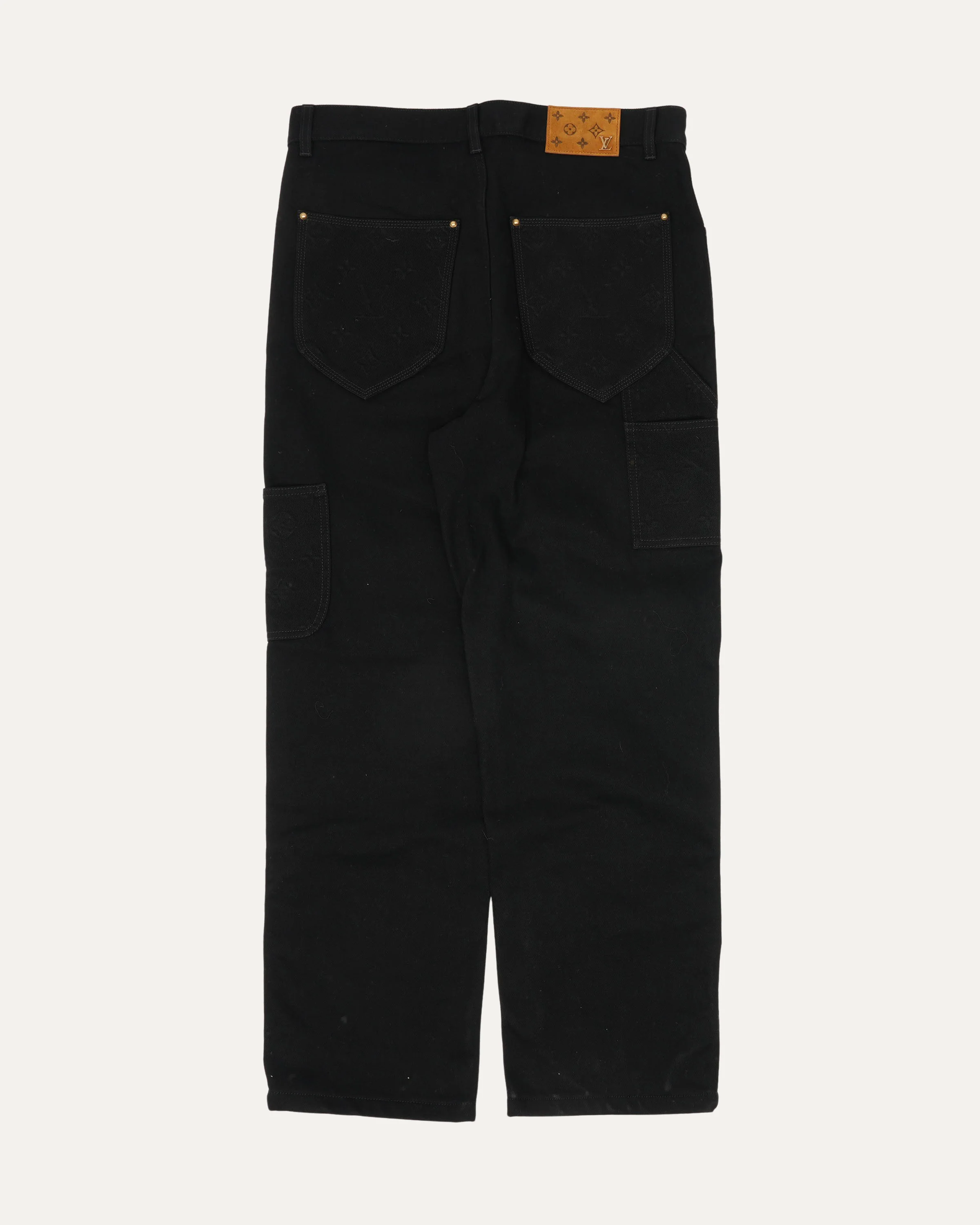 Monogram Double Knee Carpenter Pants - Image 2