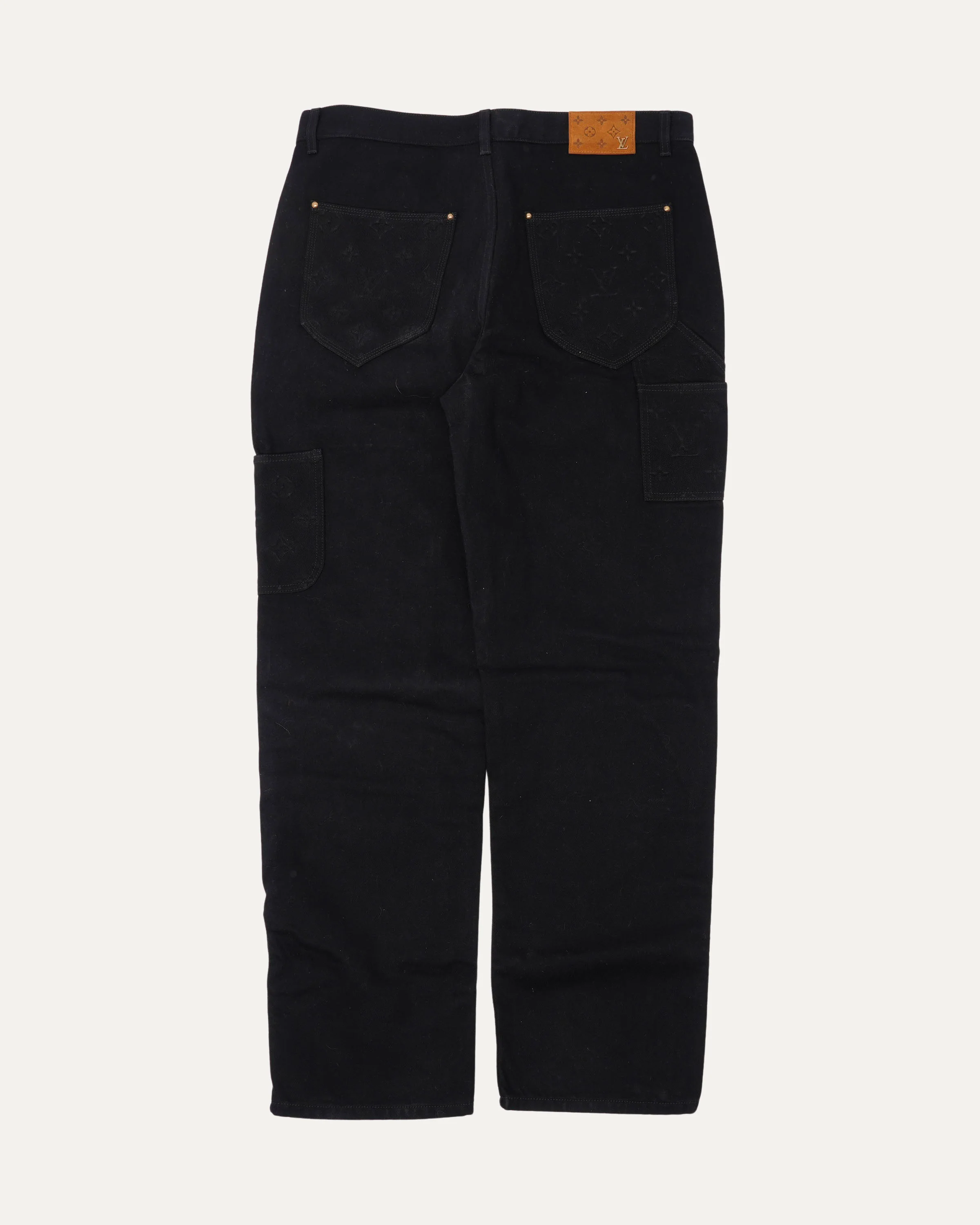 Monogram Double Knee Carpenter Pants - Image 2