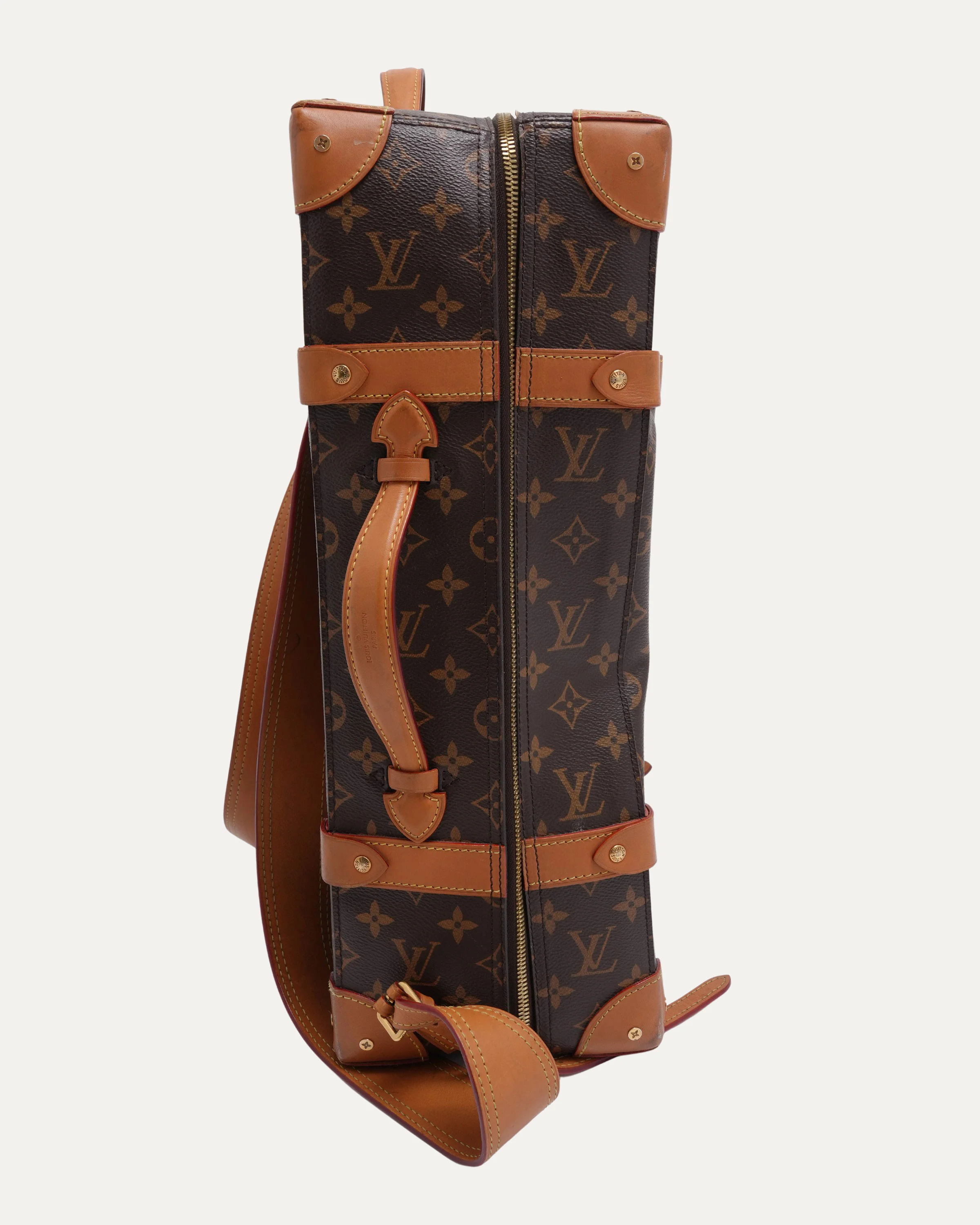 Monogram Soft Trunk Backpack - Image 4