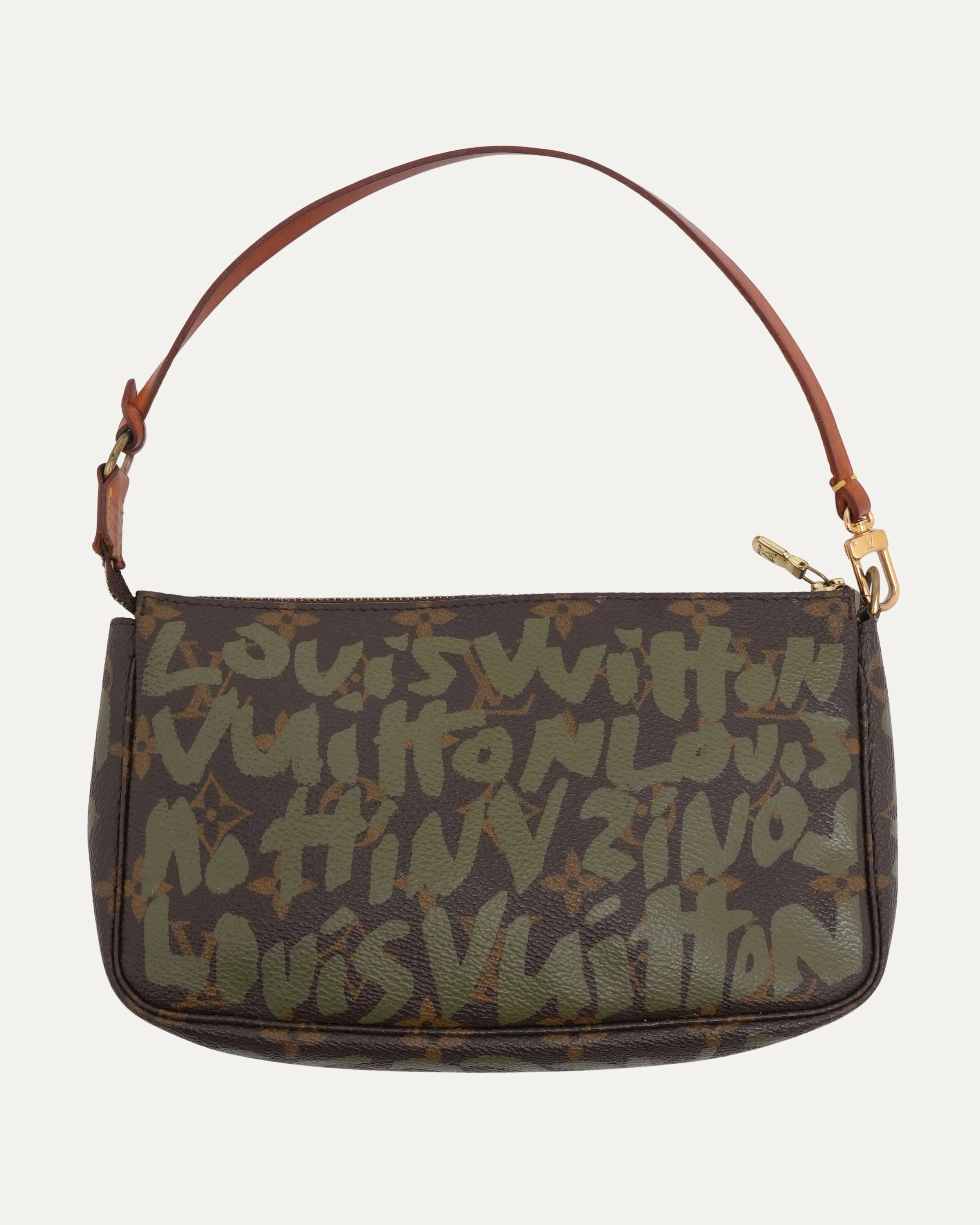 Sprouse Monogram Graffiti Pochette Bag - Image 2