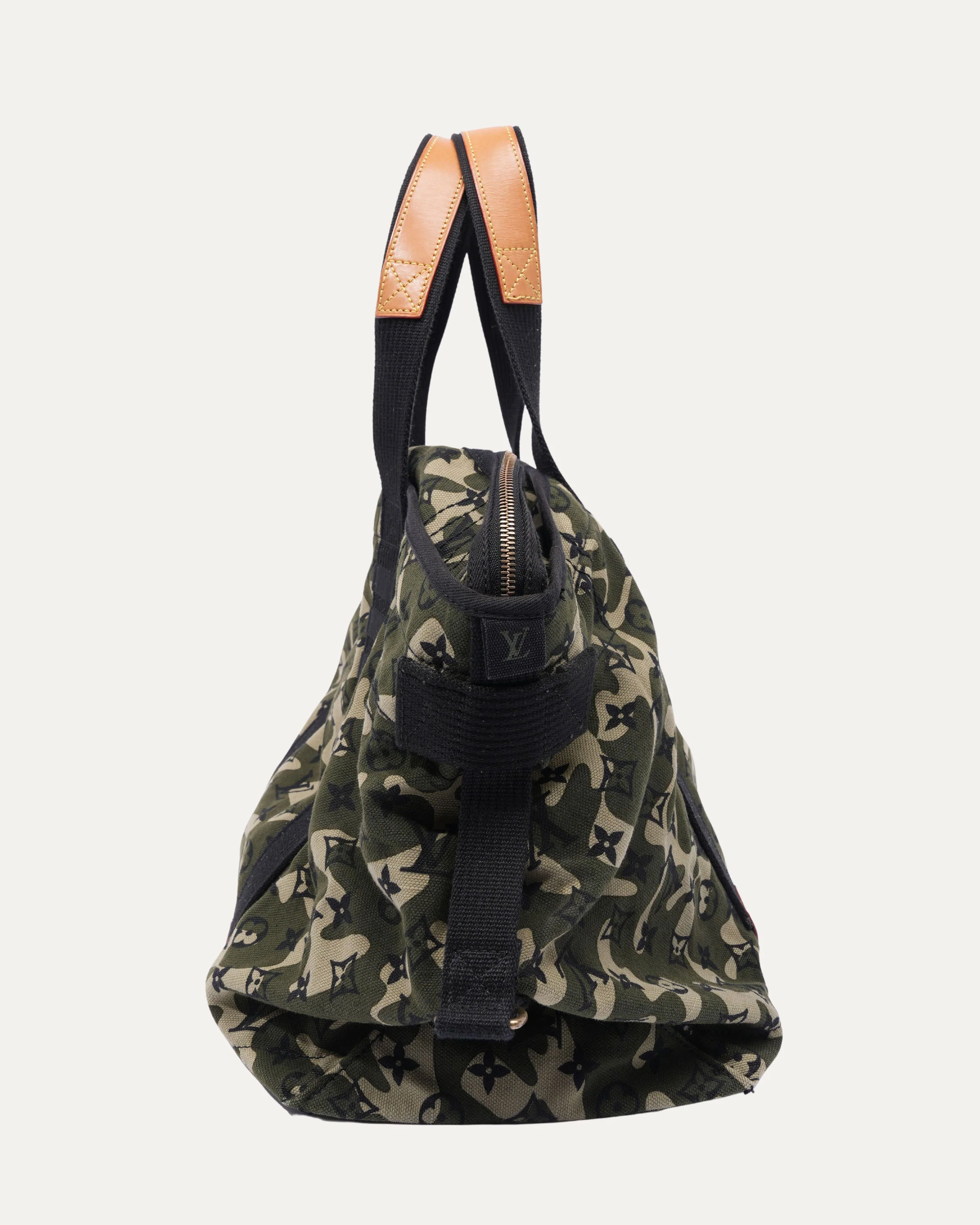 Takashi Murakami Monogramouflage Treillis Tote - Image 2