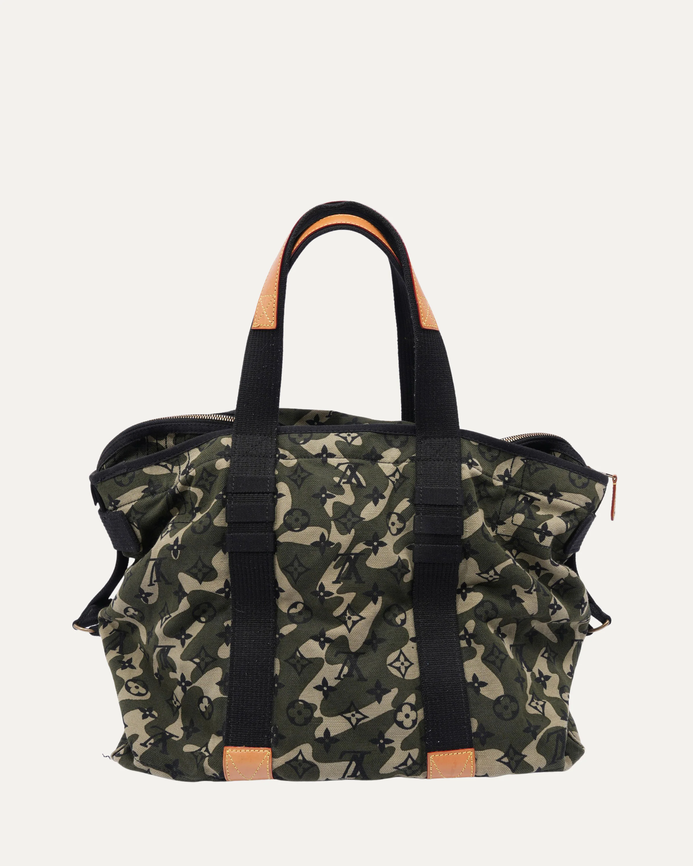 Takashi Murakami Monogramouflage Treillis Tote - Image 3