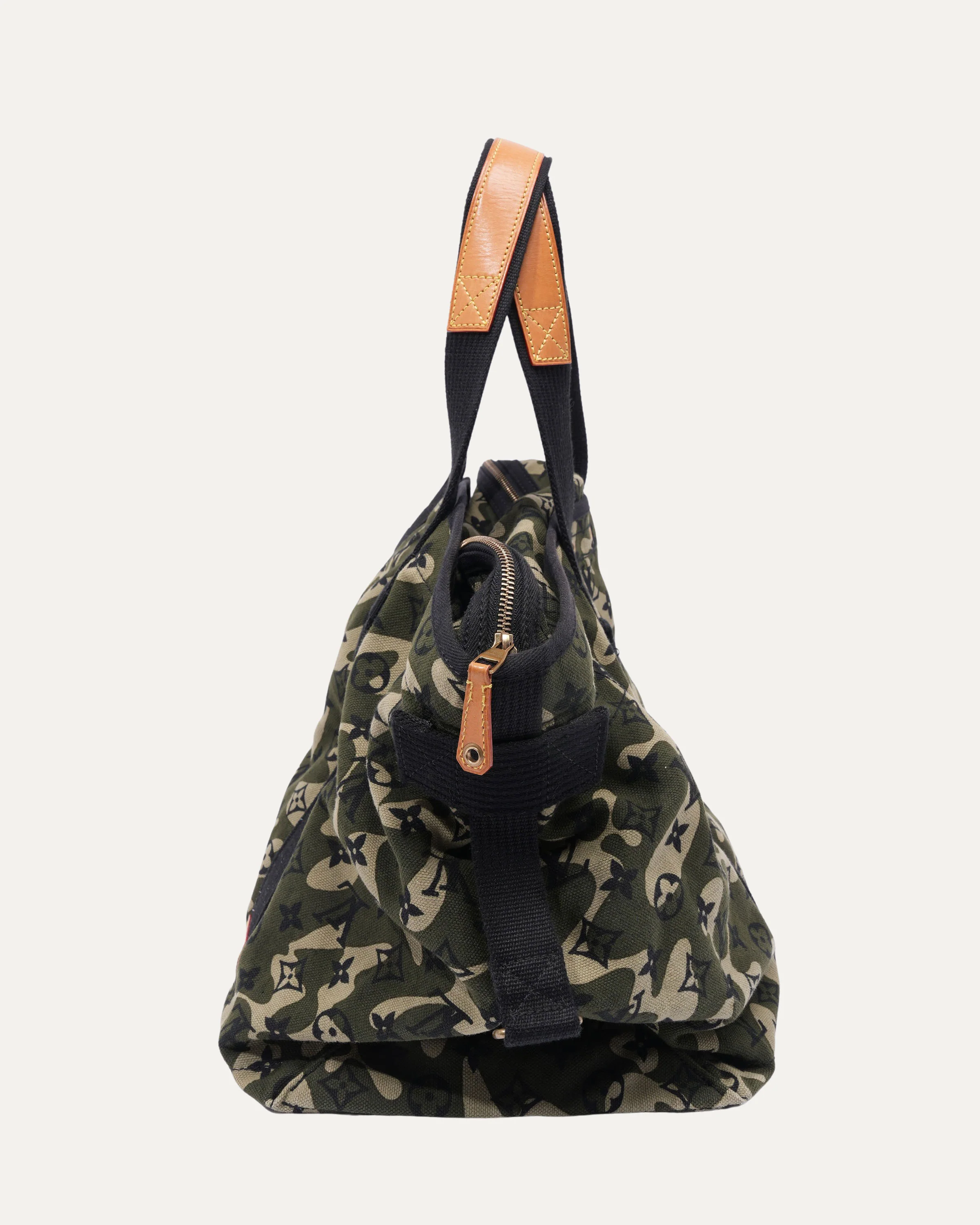 Takashi Murakami Monogramouflage Treillis Tote - Image 4