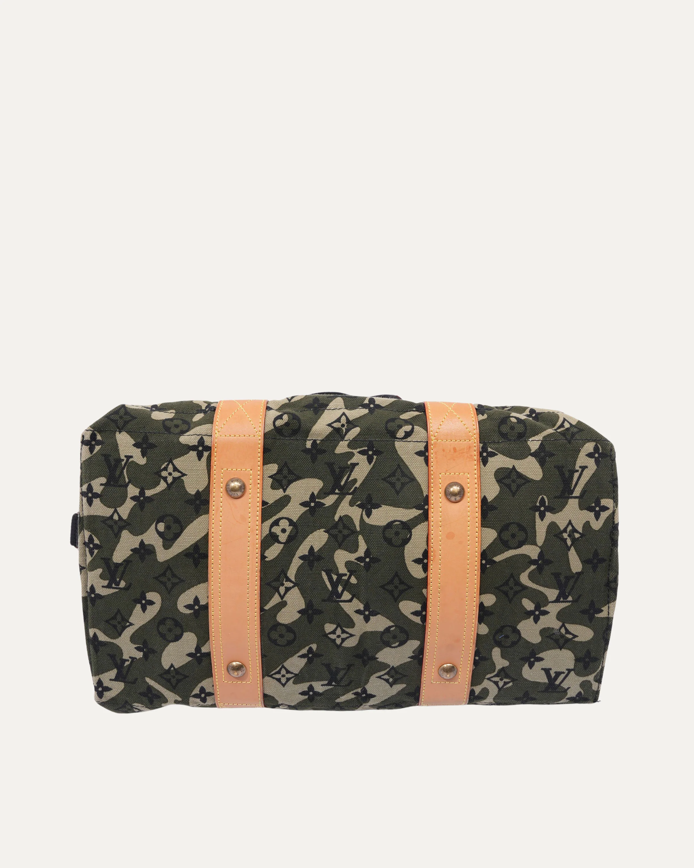 Takashi Murakami Monogramouflage Treillis Tote - Image 5