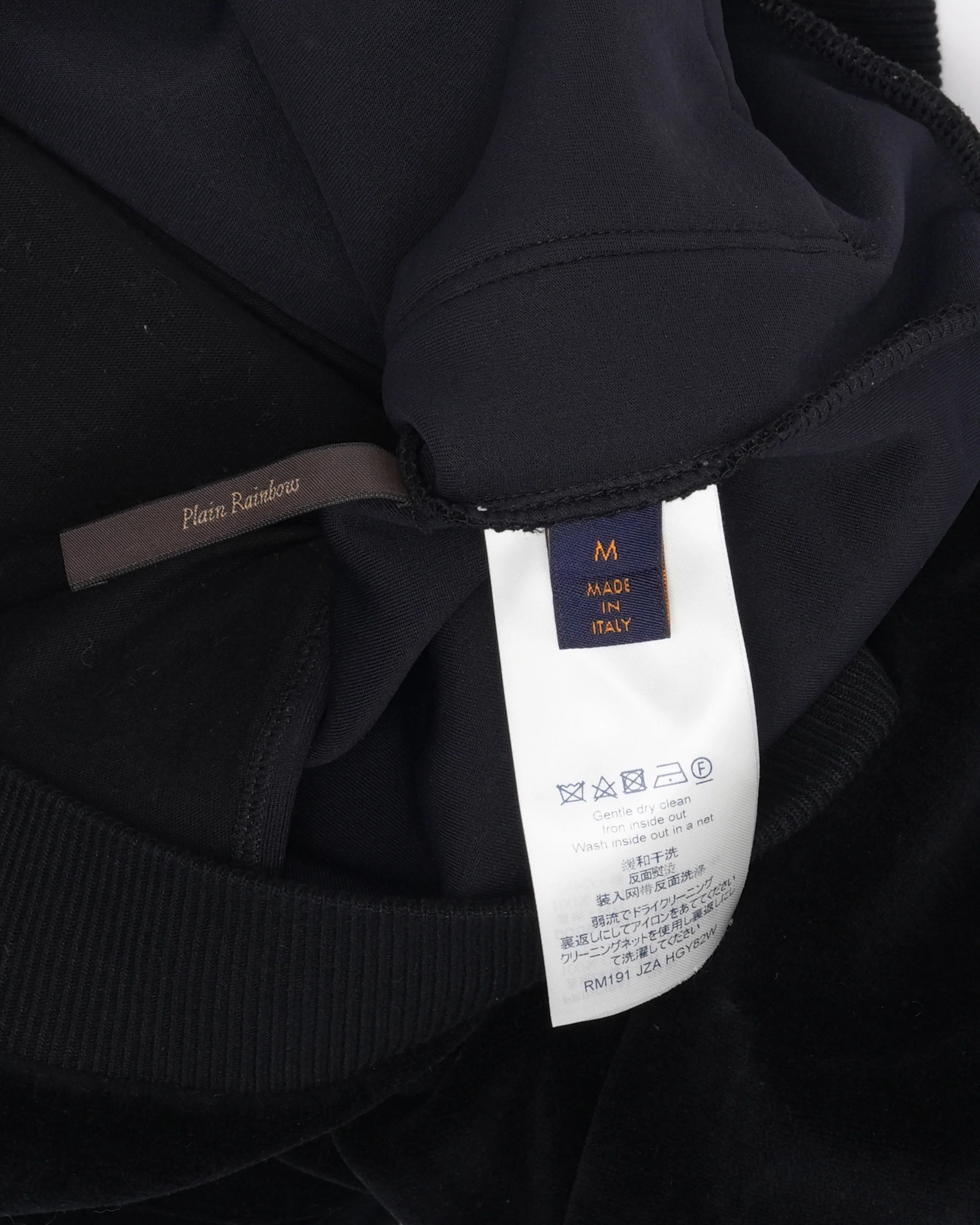 Velour Monogram Cargo Pocket Quarter Zip Jacket - Image 4