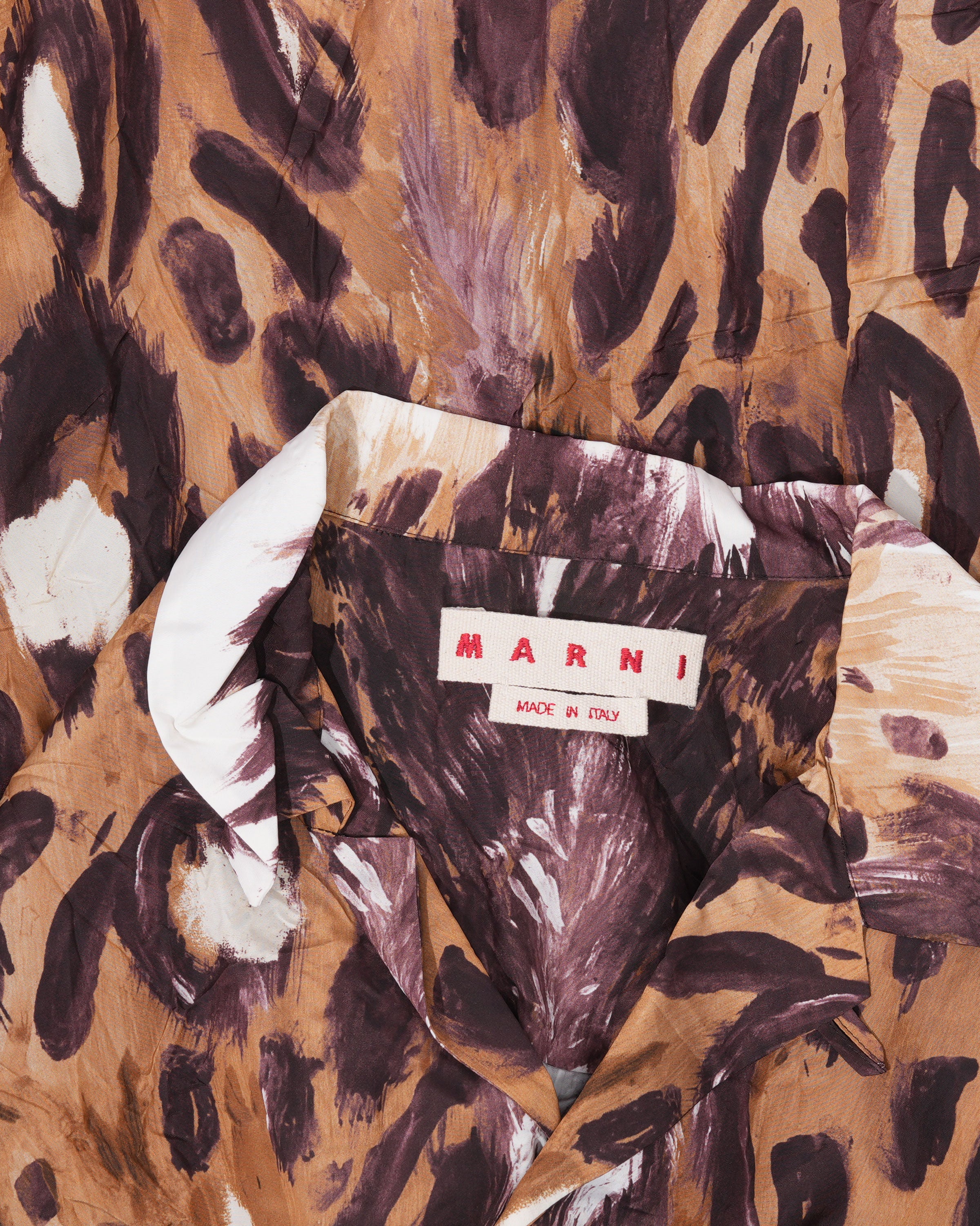 Leopard Print Camp Collar Shirt - Image 3