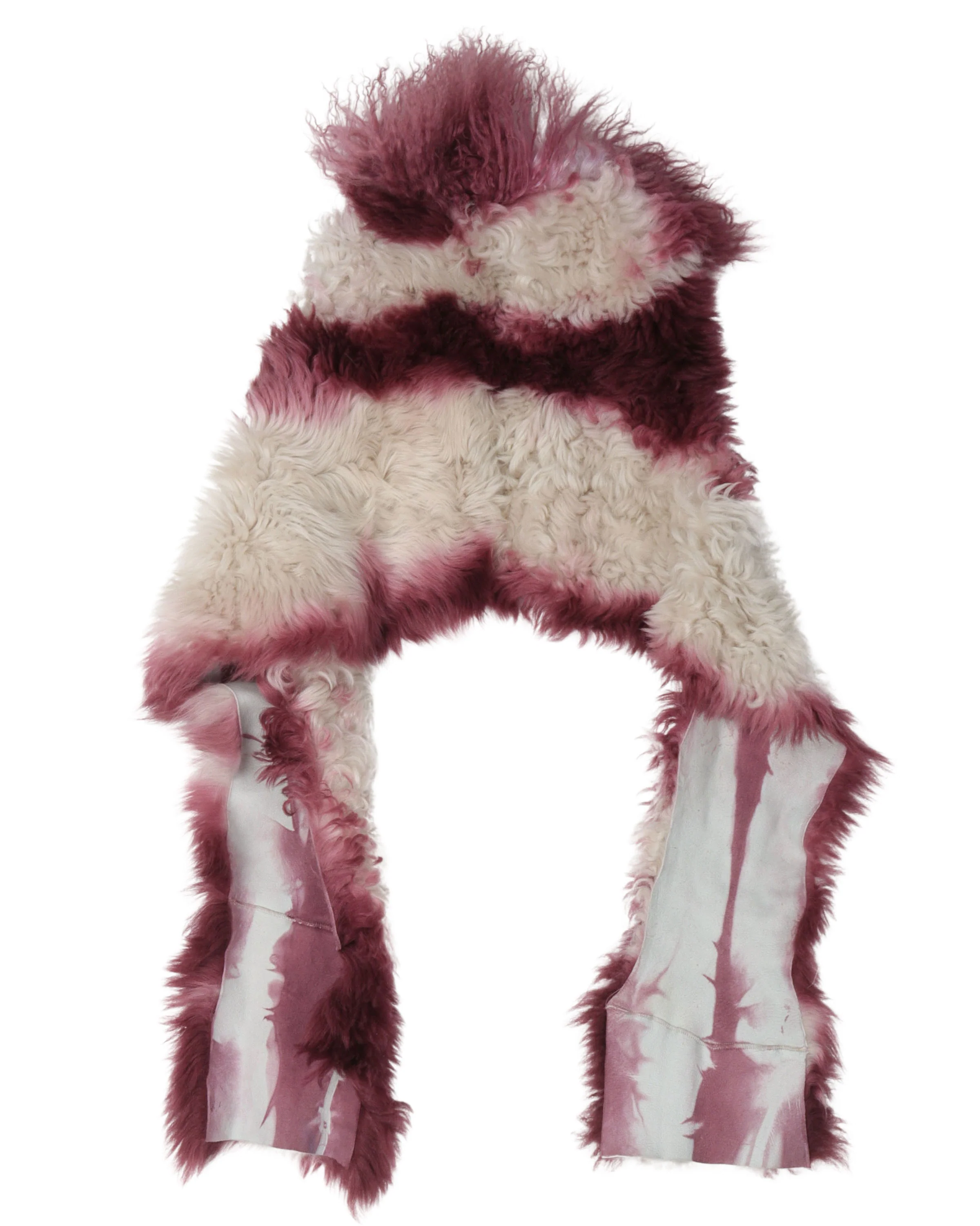 Mohawk Mohair Scarf Hat - Image 3
