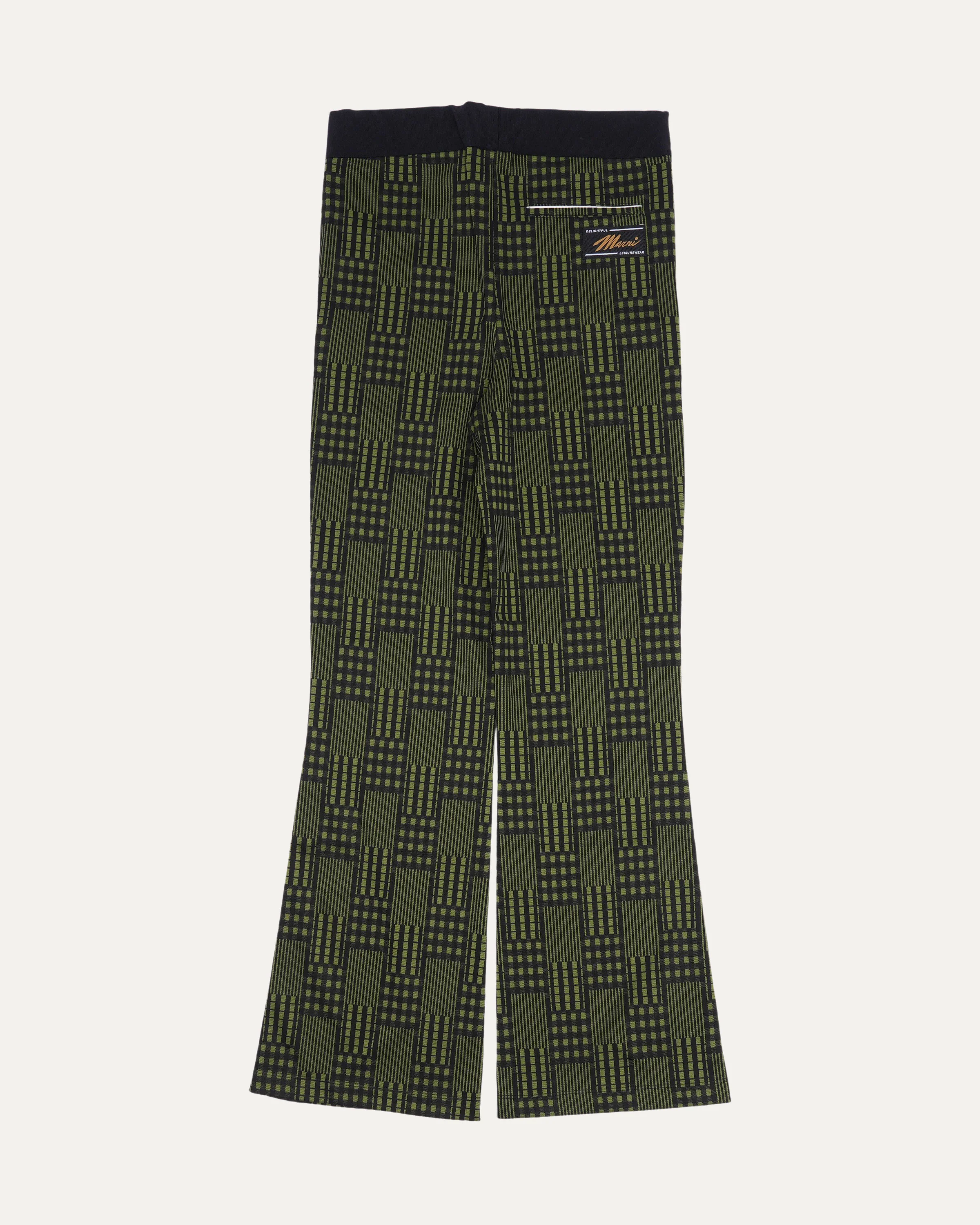 Plaid Flared Pants - Image 2