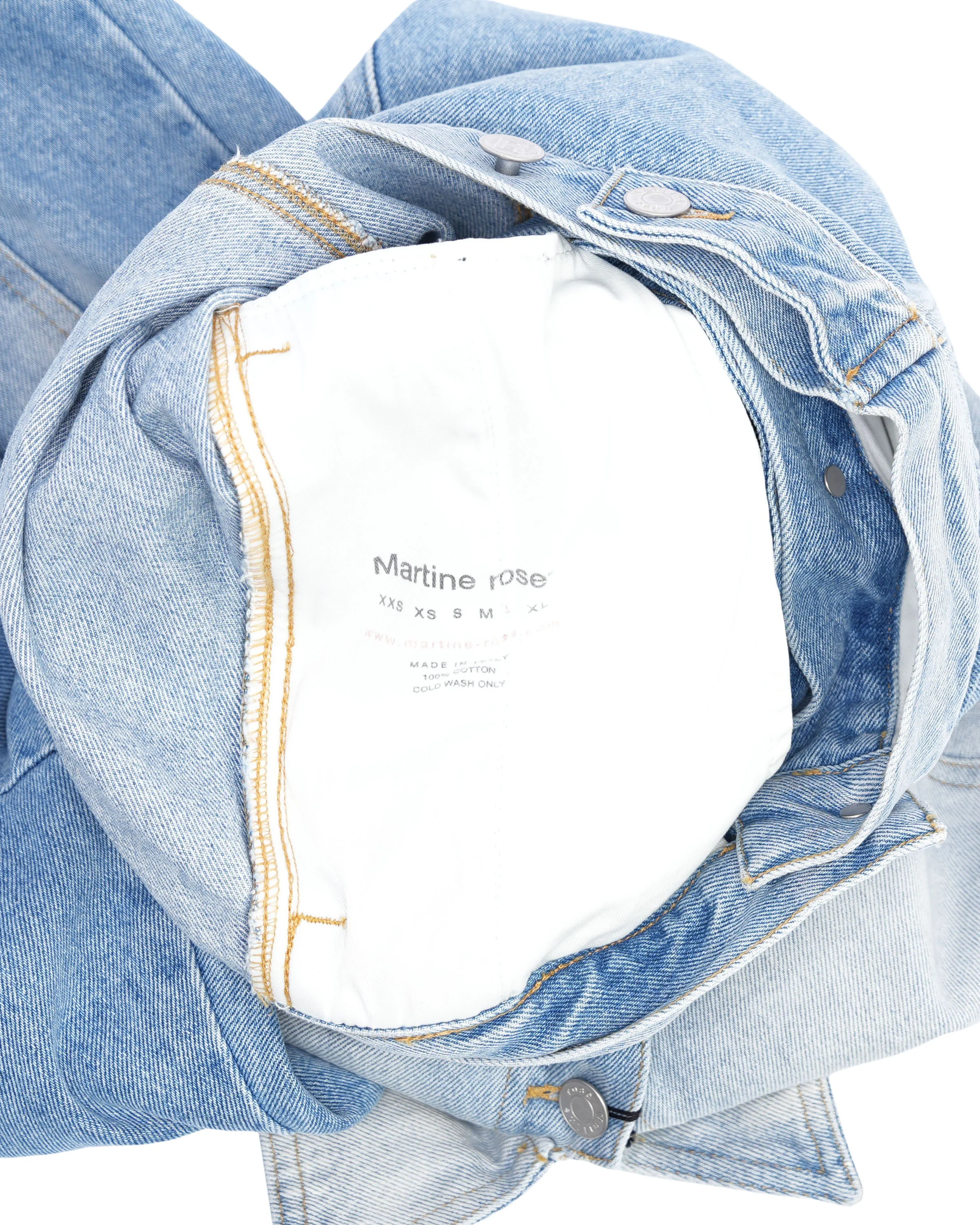 Contorted Denim Jacket - Image 4