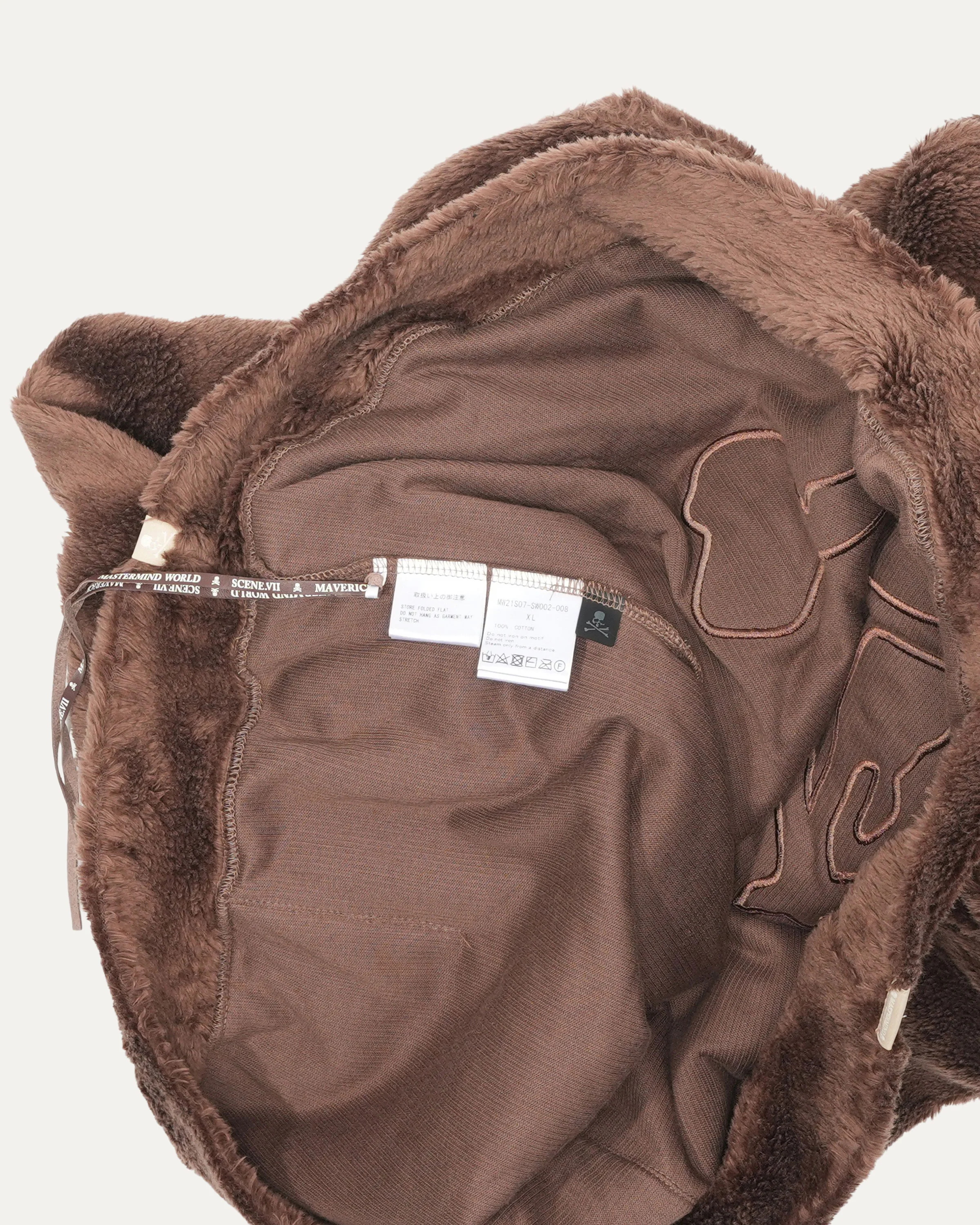 Cotton Faux Fur Hoodie - Image 4