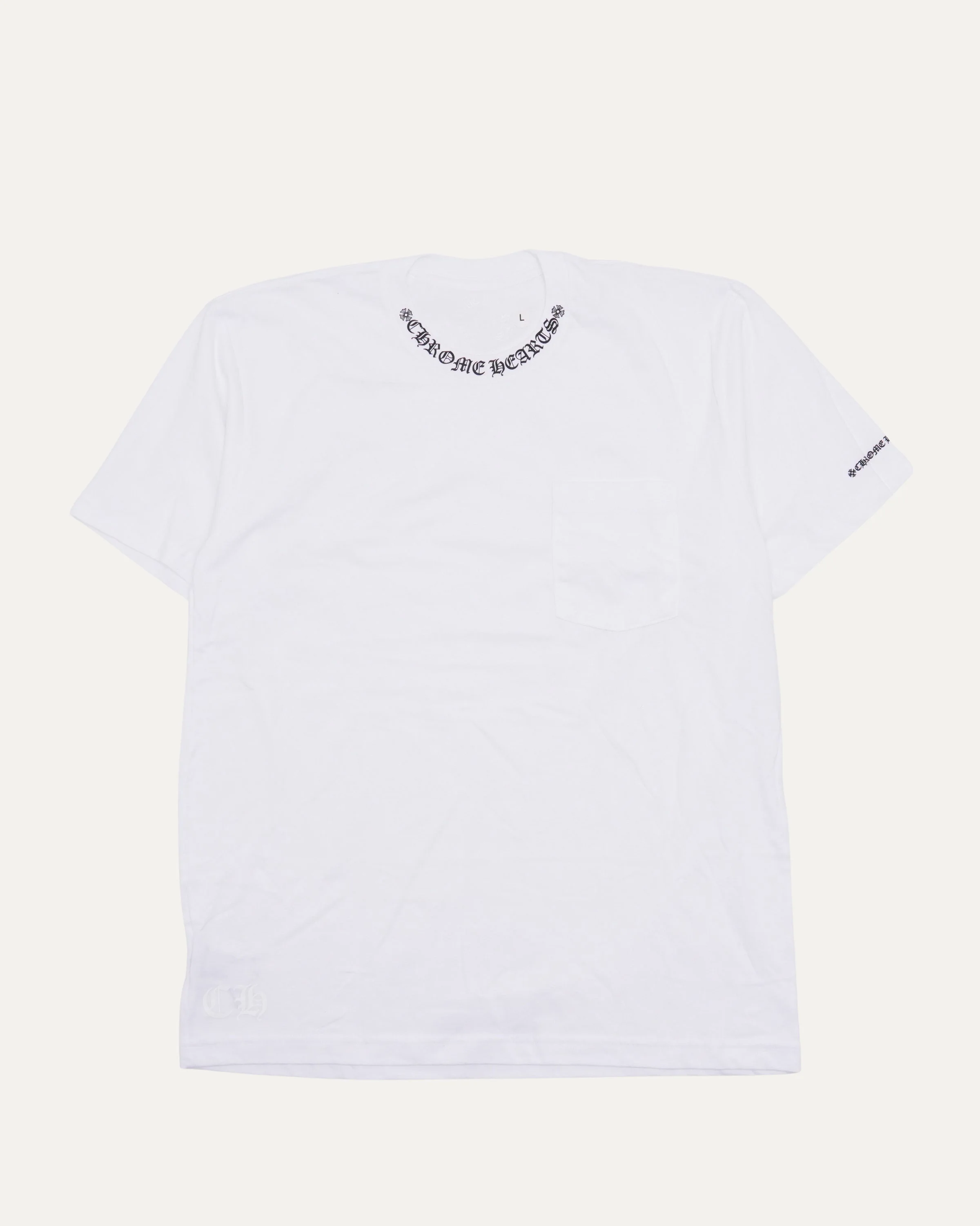 Neck Logo Pocket T-Shirt
