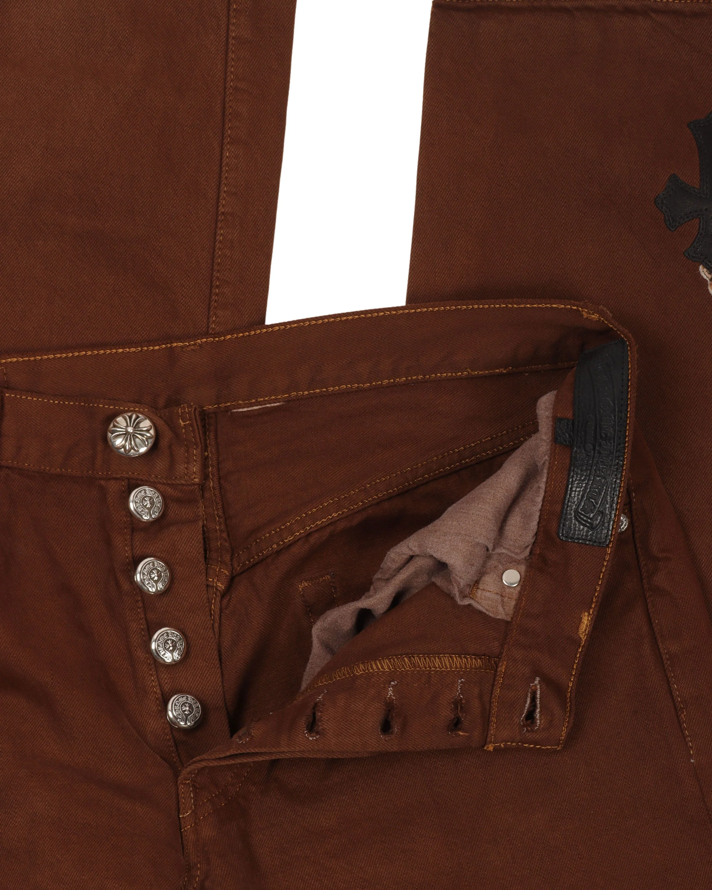 NYFW Leopard Levi's Cross Patch Jeans - Image 3