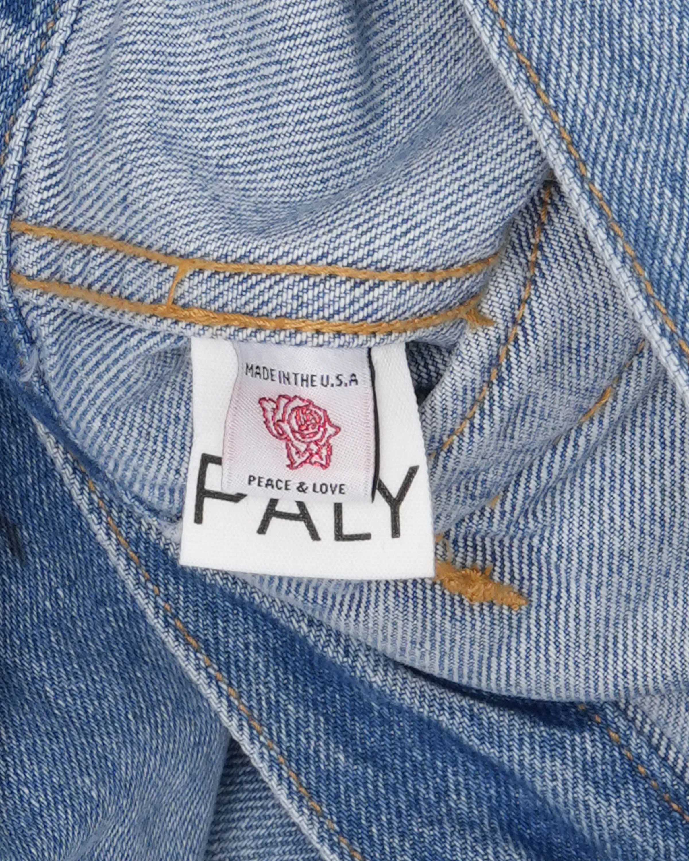 Try-Hard Denim Trucker Jacket - Image 4