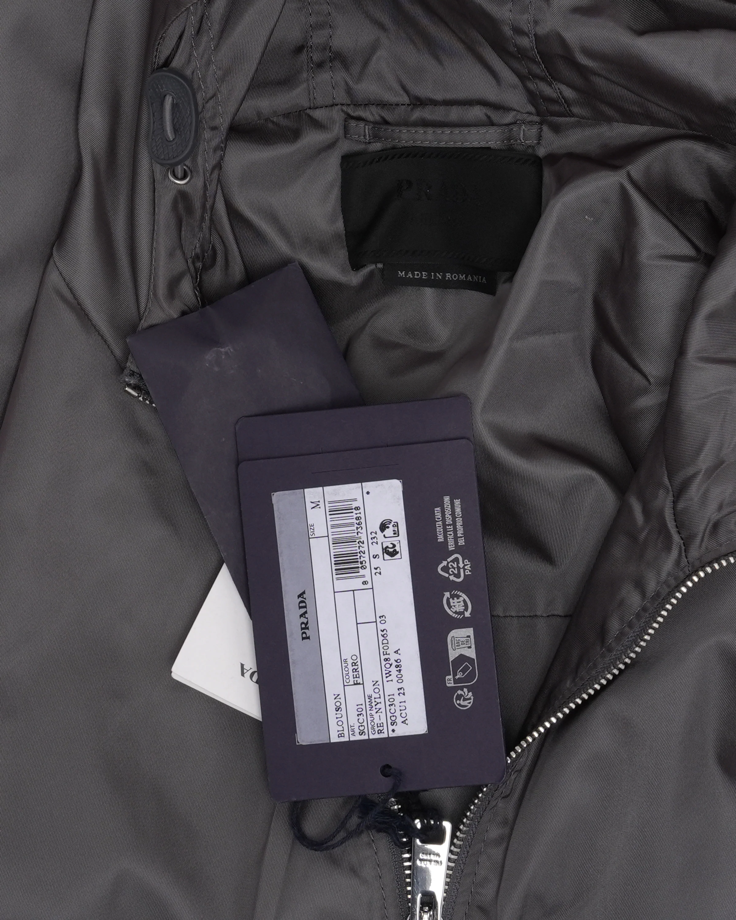 Hooded Re-Nylon Technical Jacket - Image 3