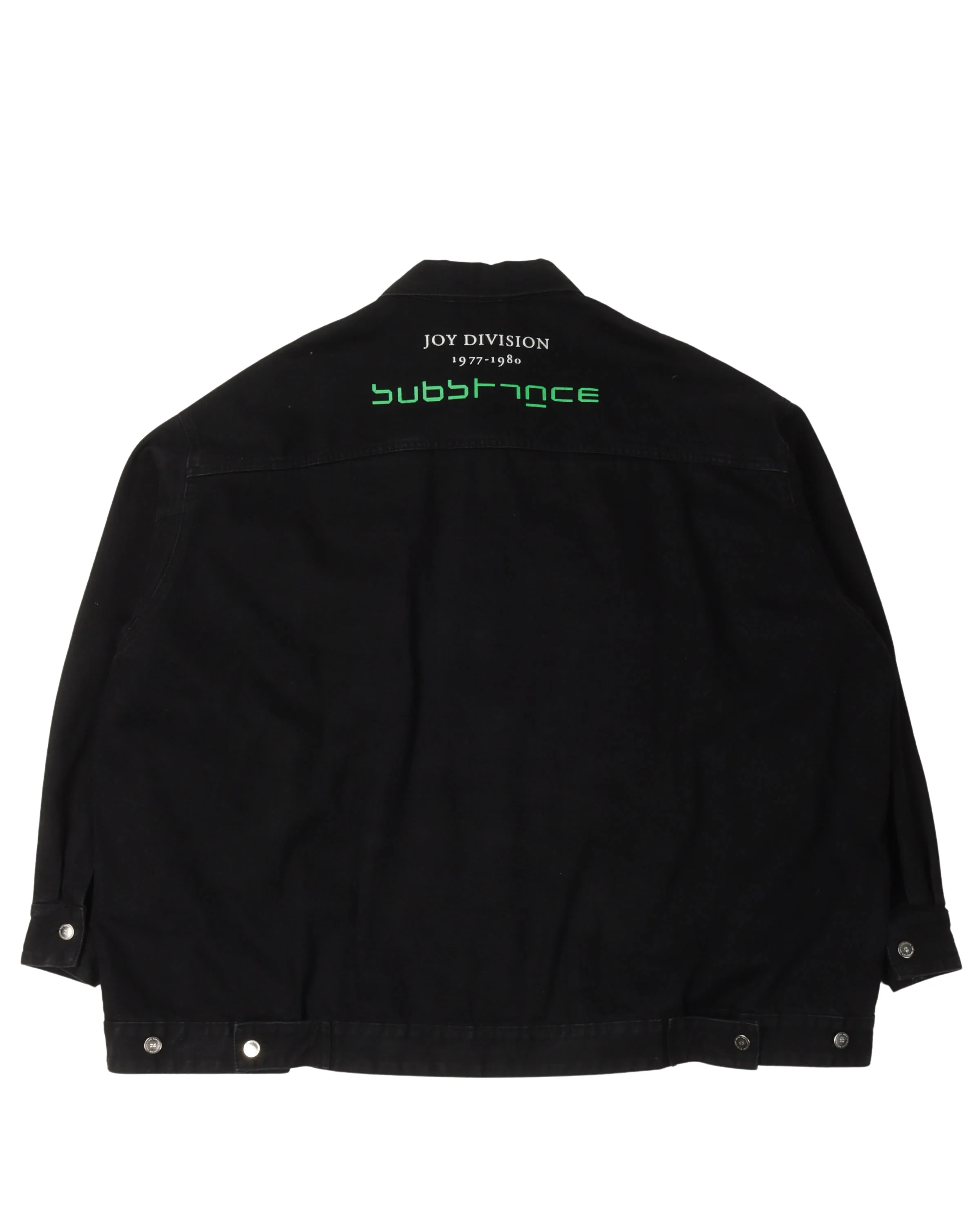 Oversized Joy Division Denim Jacket - Image 2