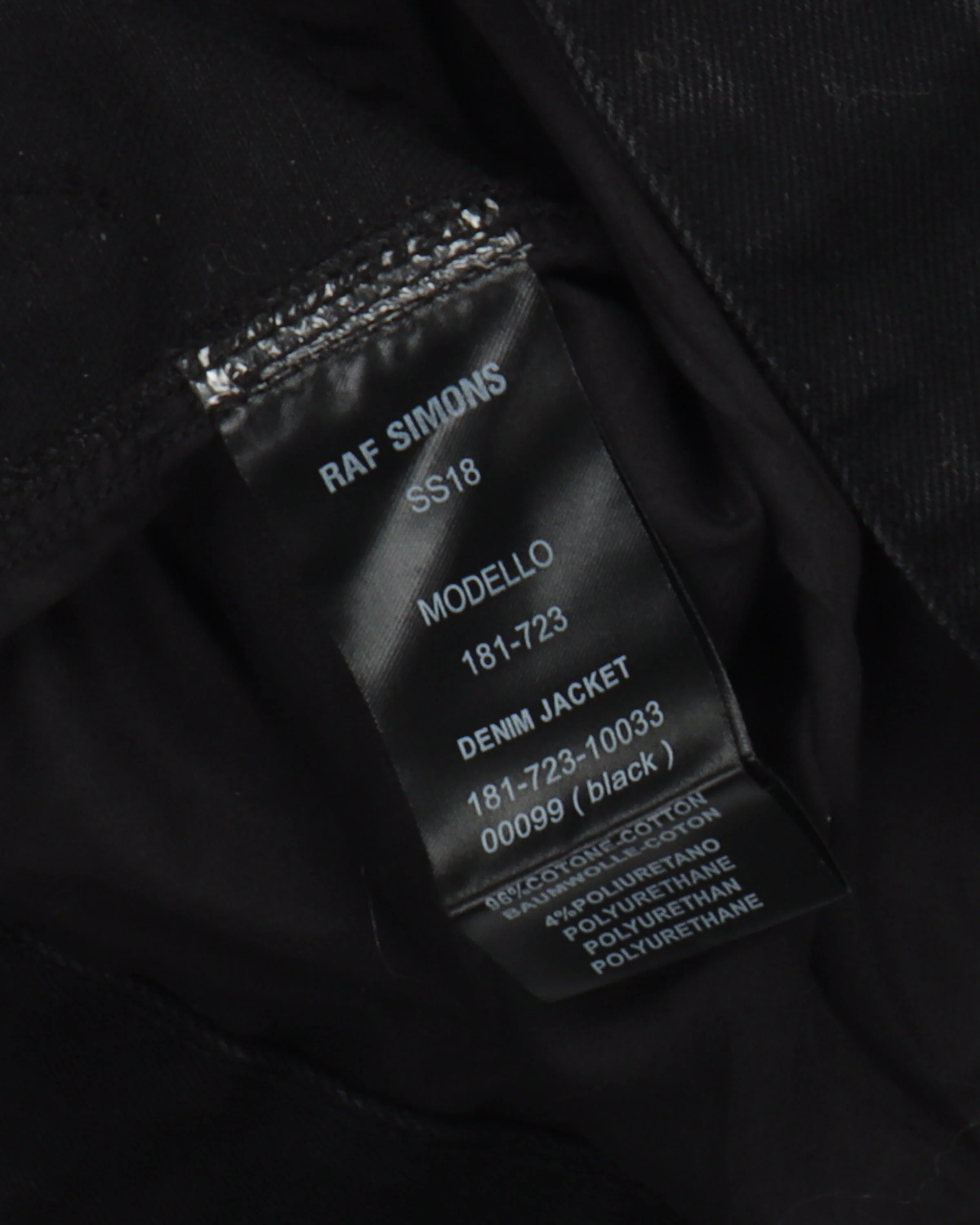 Oversized Joy Division Denim Jacket - Image 4