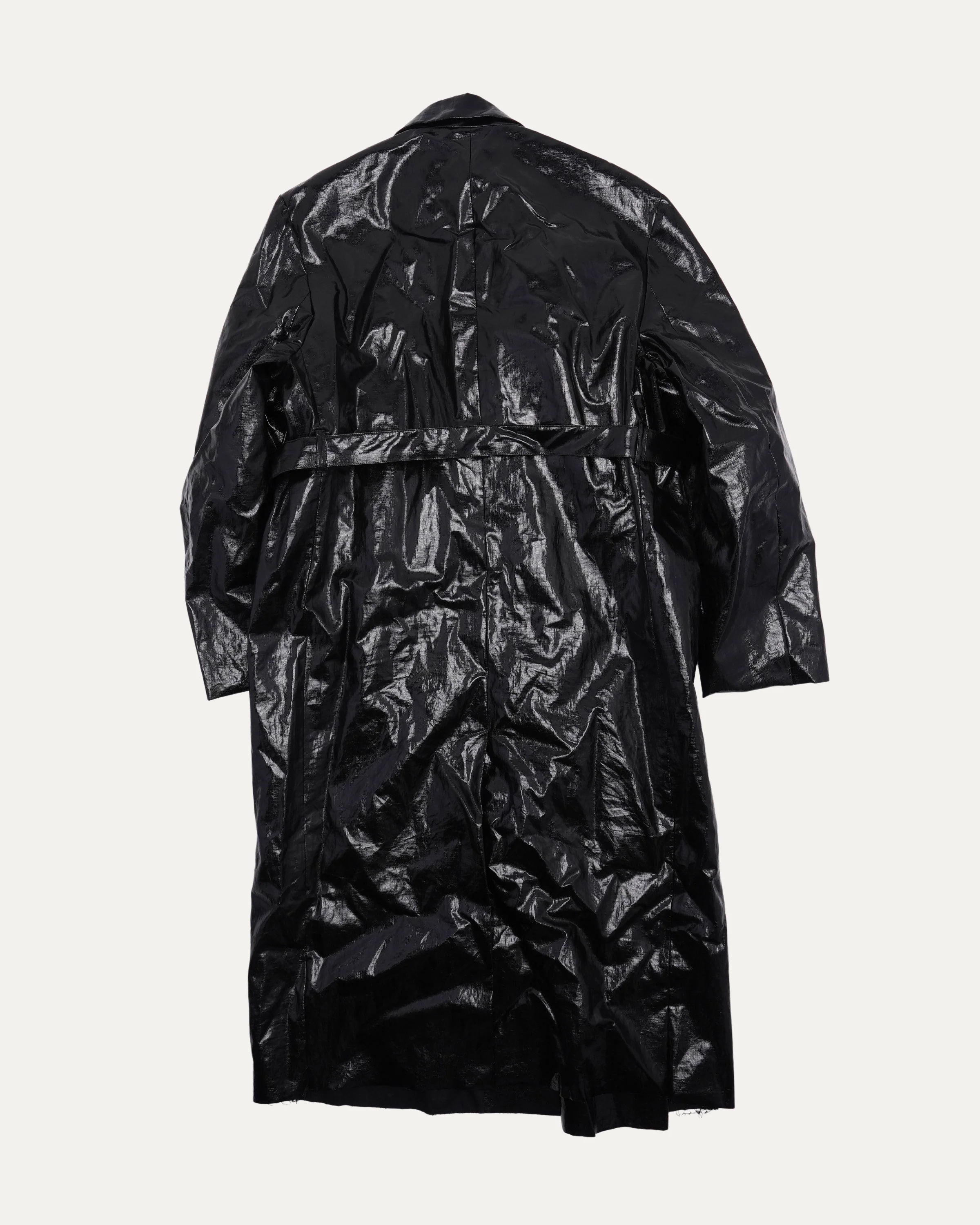 SS21 Waxed Trench Coat - Image 2