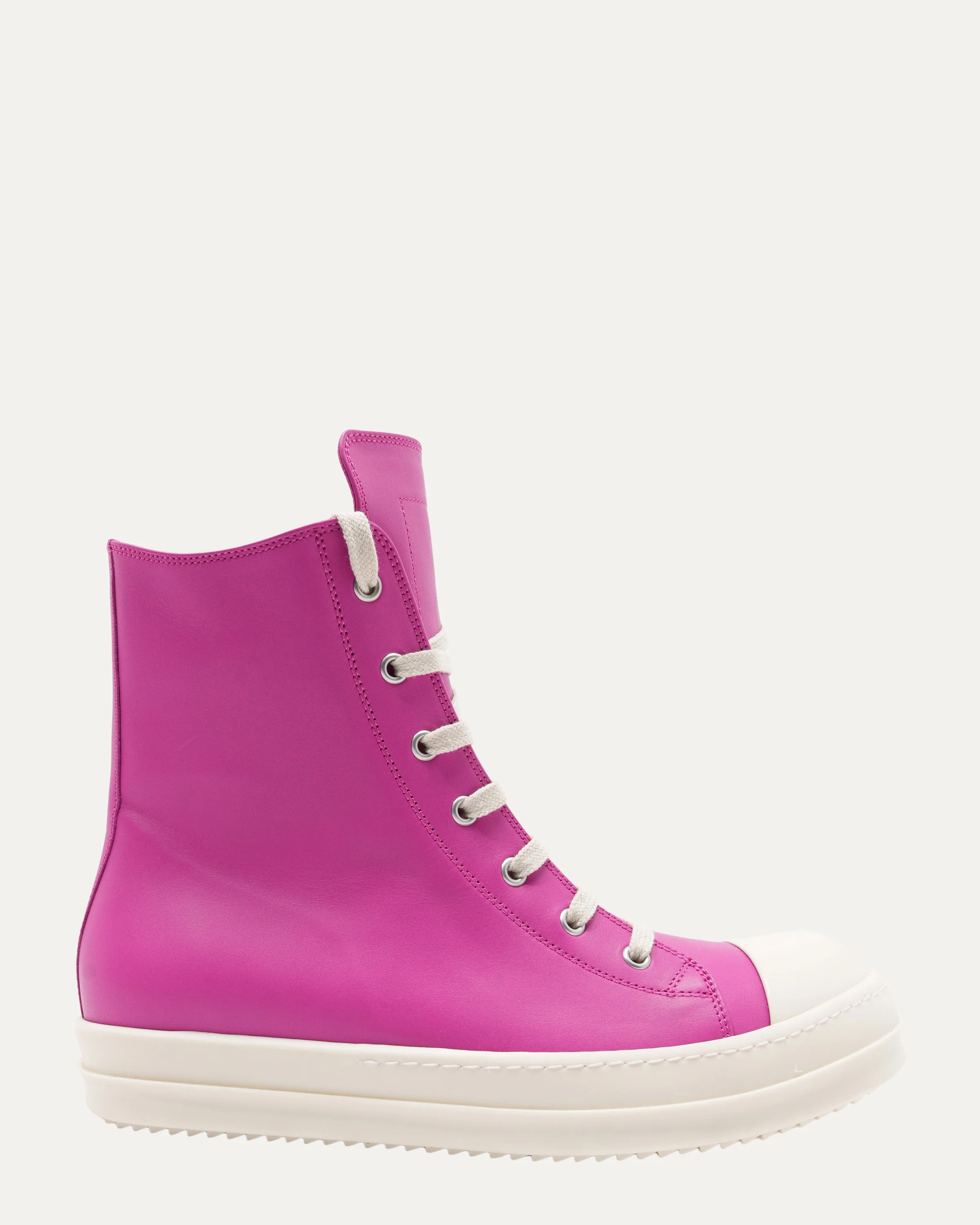 Leather Ramone High Top Sneakers - Image 2
