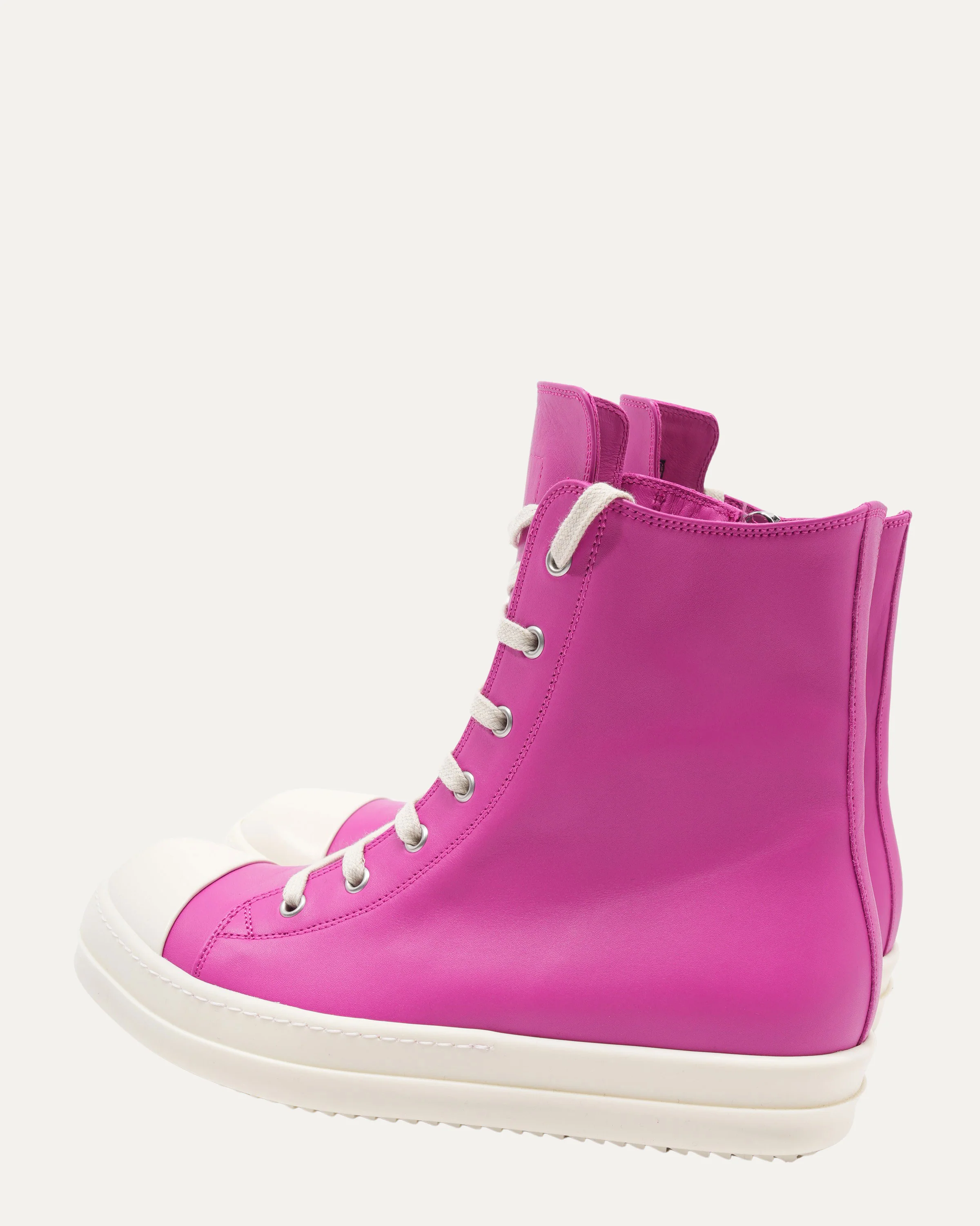 Leather Ramone High Top Sneakers - Image 3