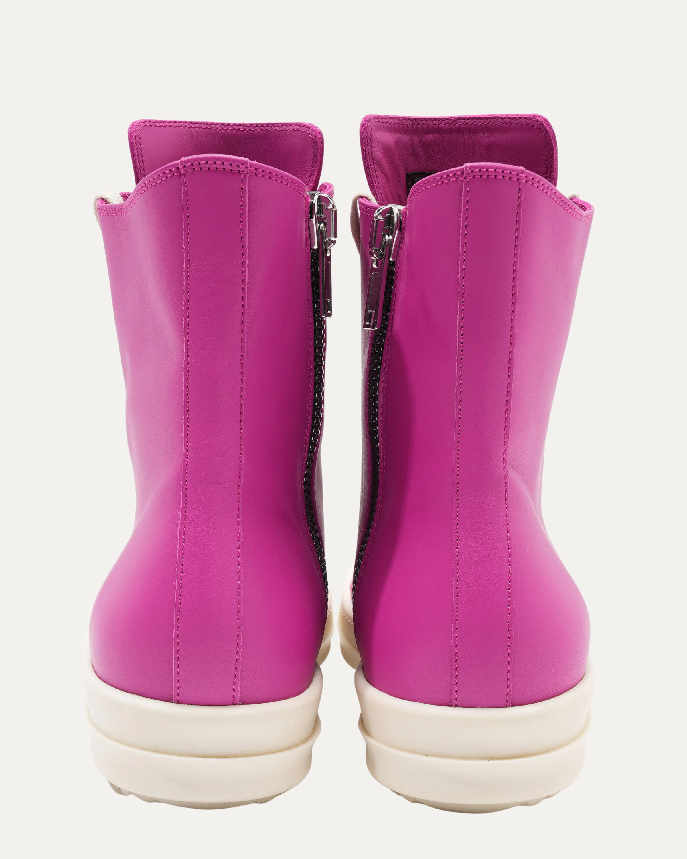 Leather Ramone High Top Sneakers - Image 4