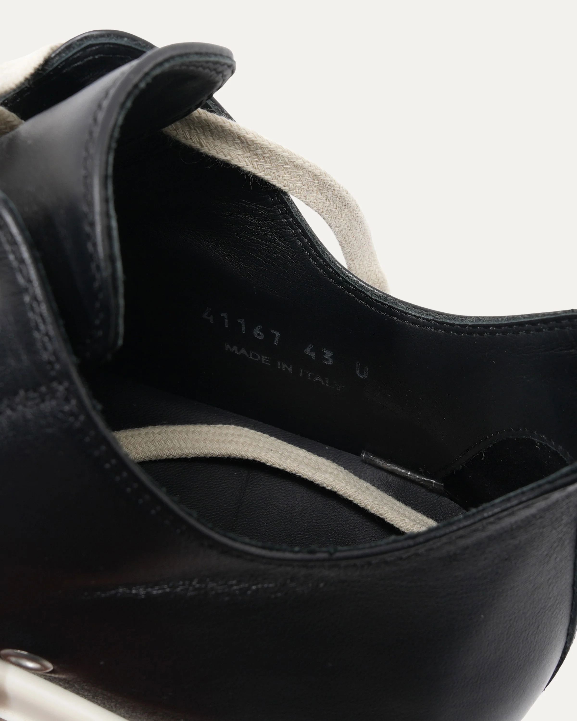 Leather Ramone Low Top Sneakers - Image 6