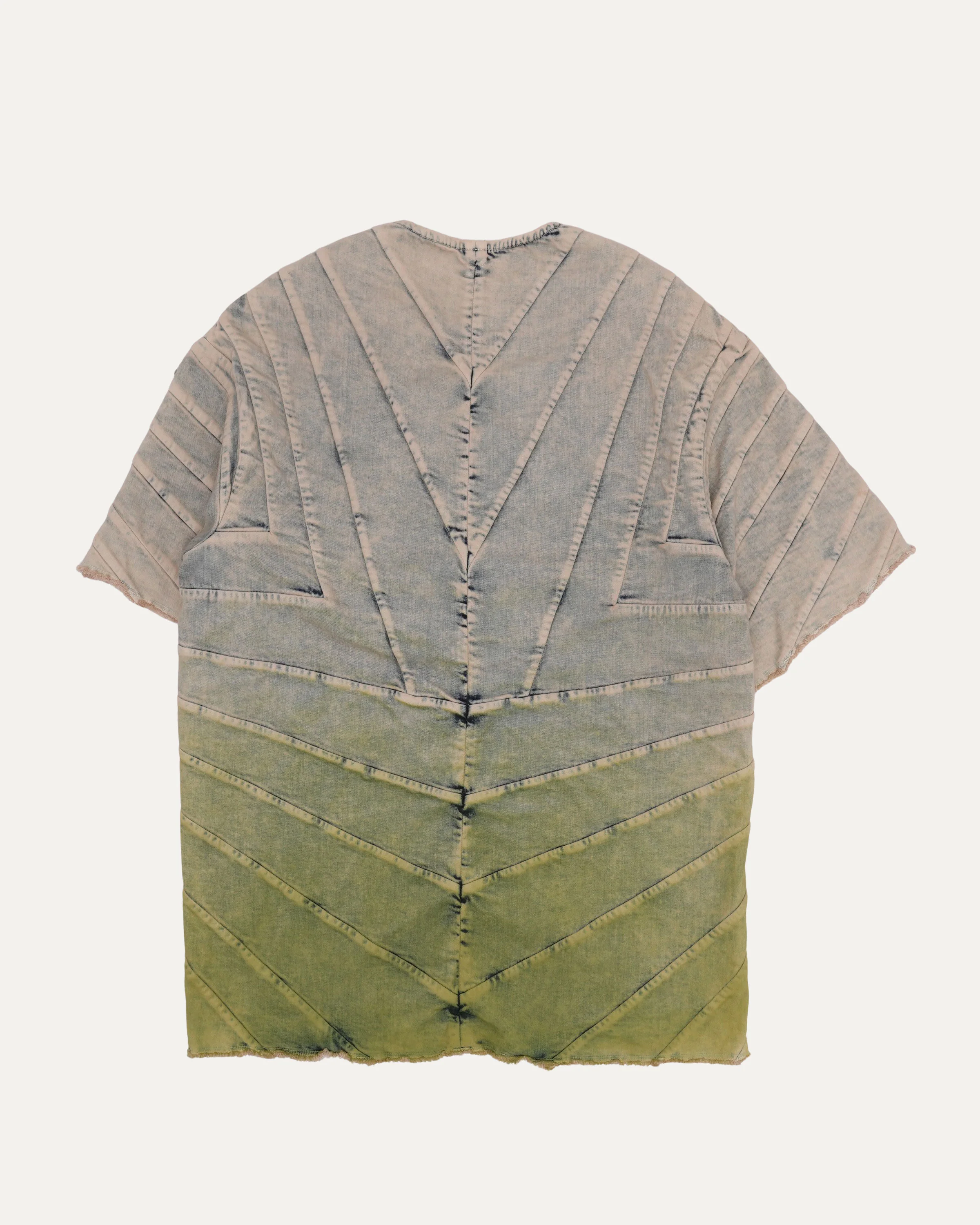 Moncler Radiance Acid Degrade Denim Top - Image 2