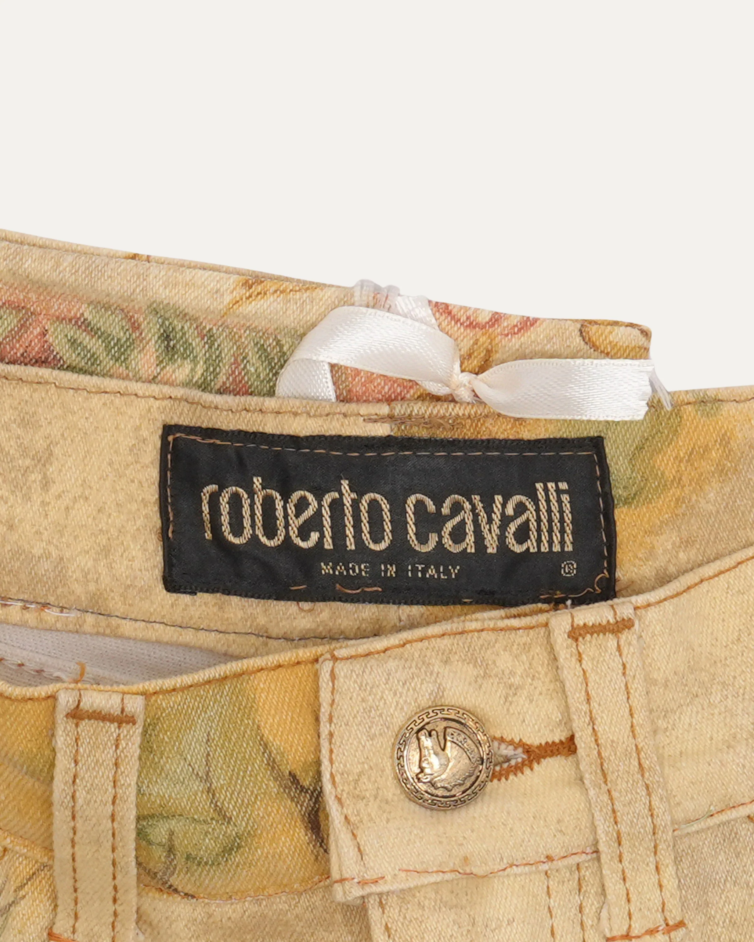 1990s Tapestry Print Jeans - Image 3