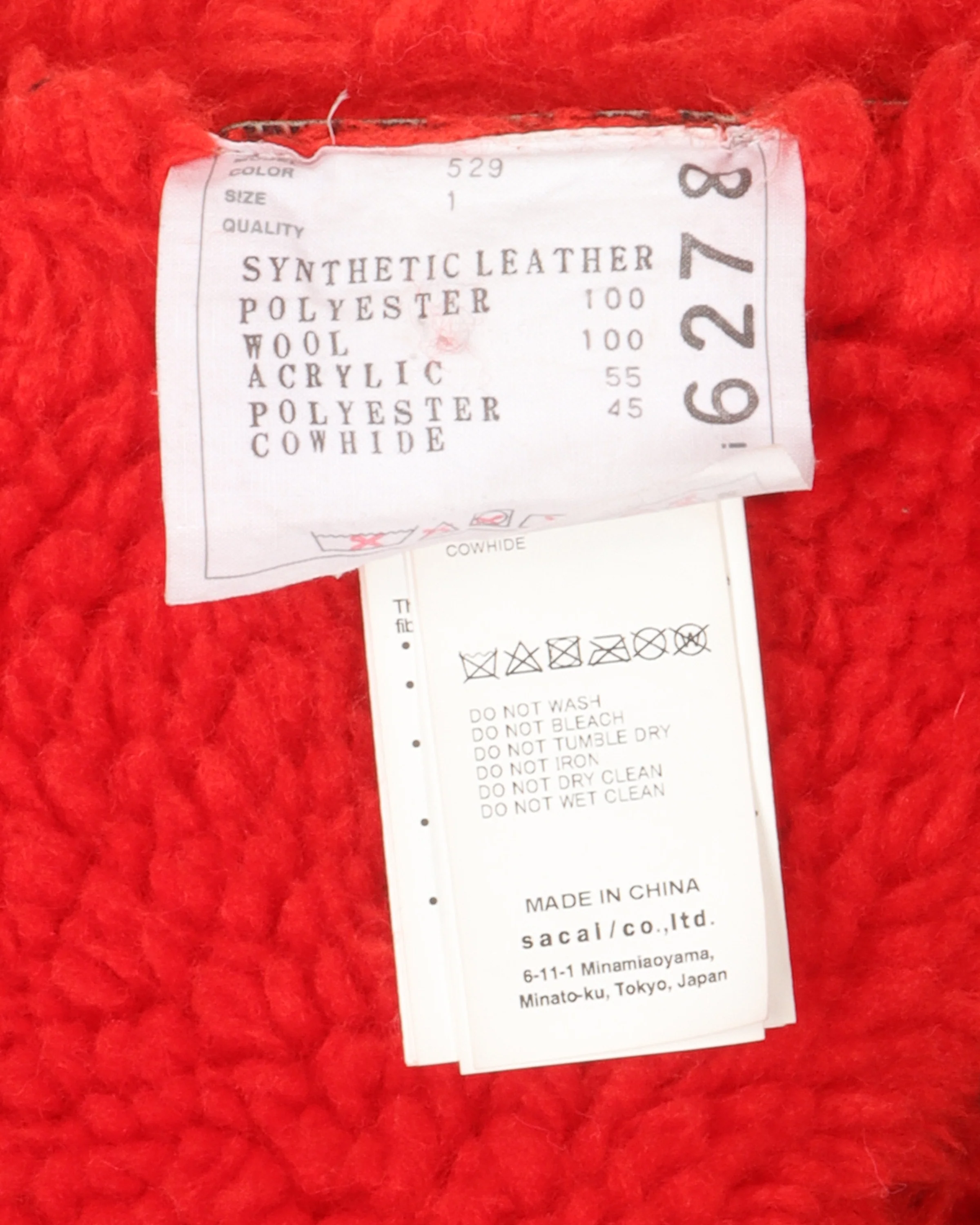 Reconstructed Cropped Shearling Jacket - Image 3