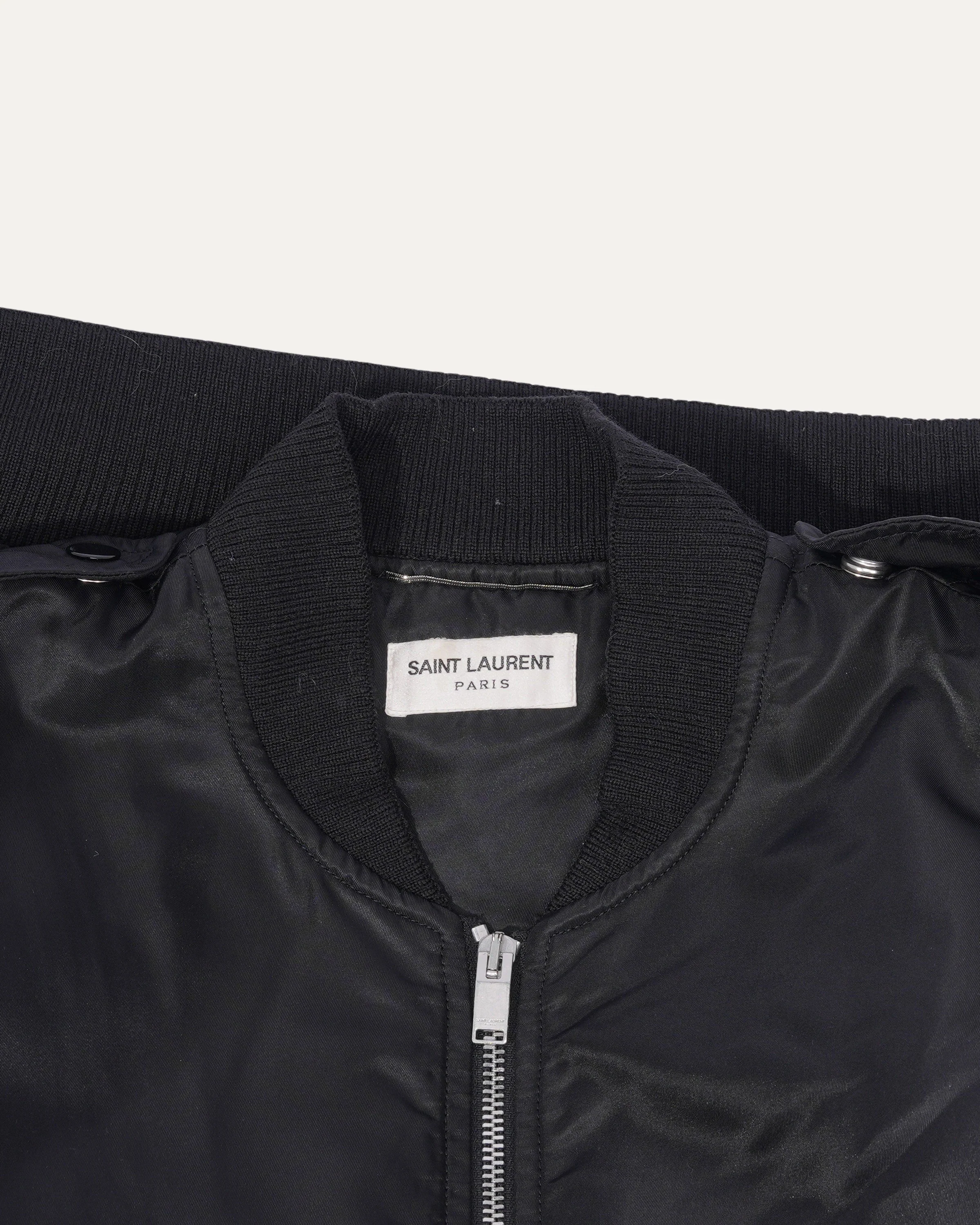 Nylon Bomber Jacket - Image 3