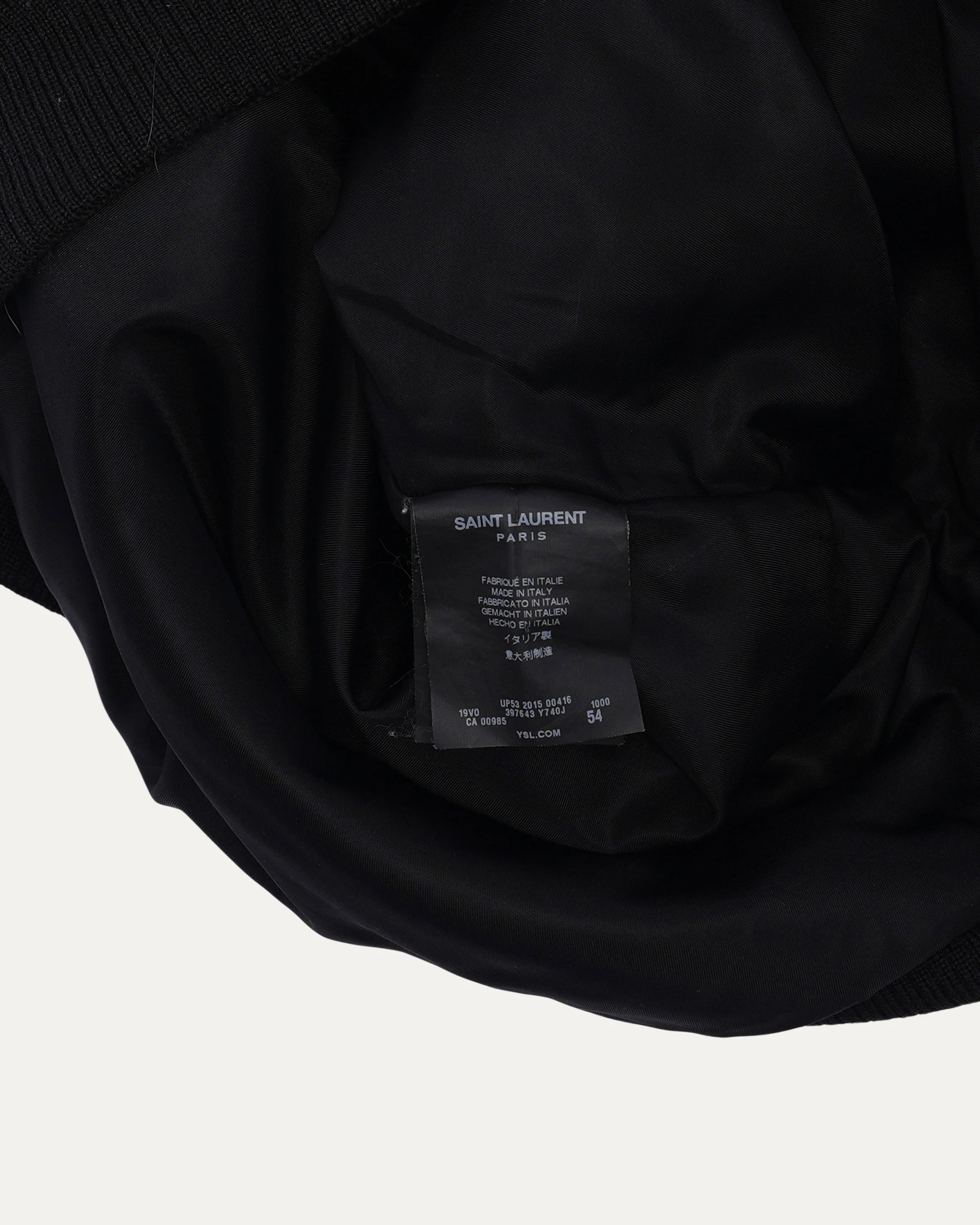 Nylon Bomber Jacket - Image 4