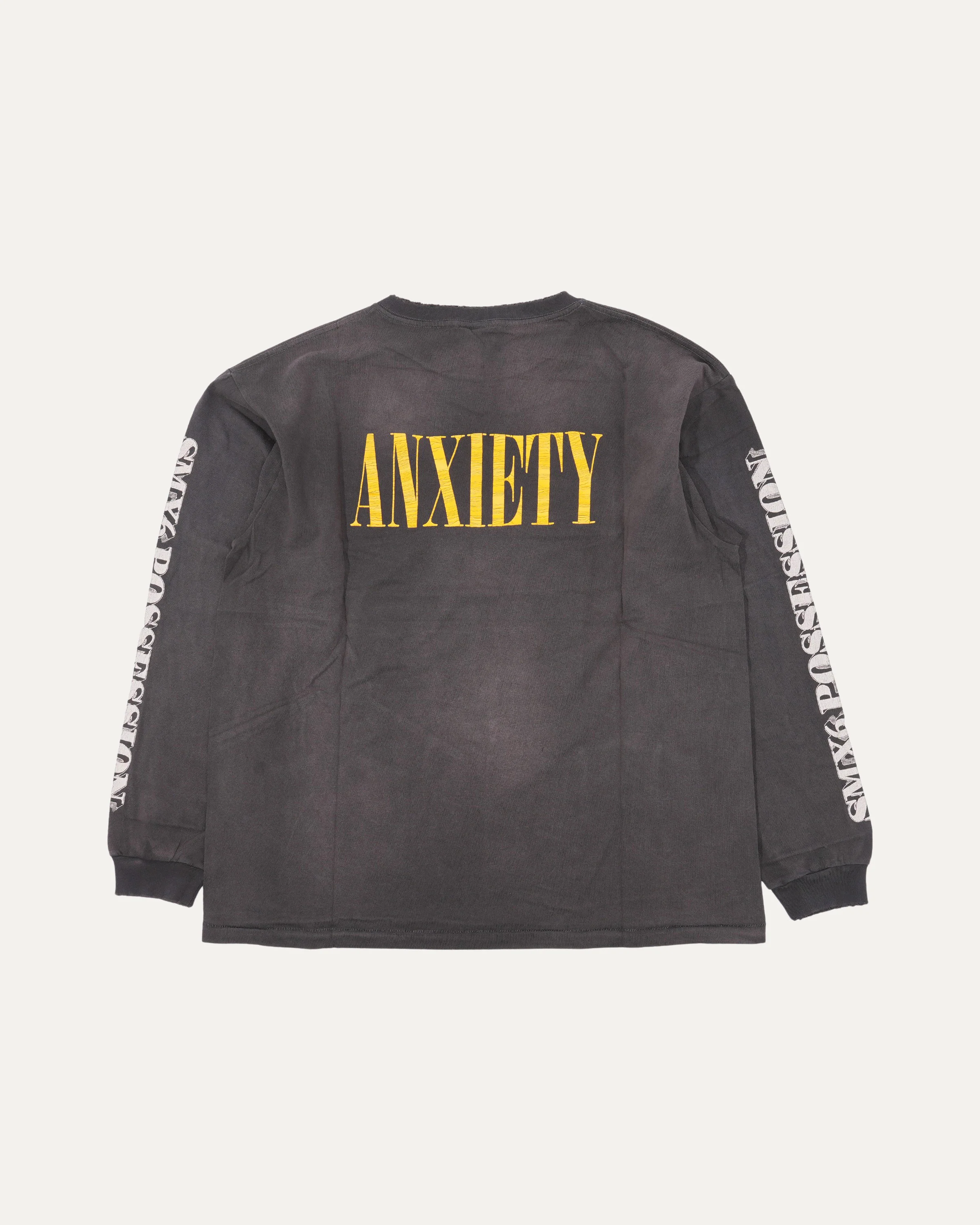 Kosuke Kawamura Anxiety Money Long Sleeve T-Shirt - Image 2