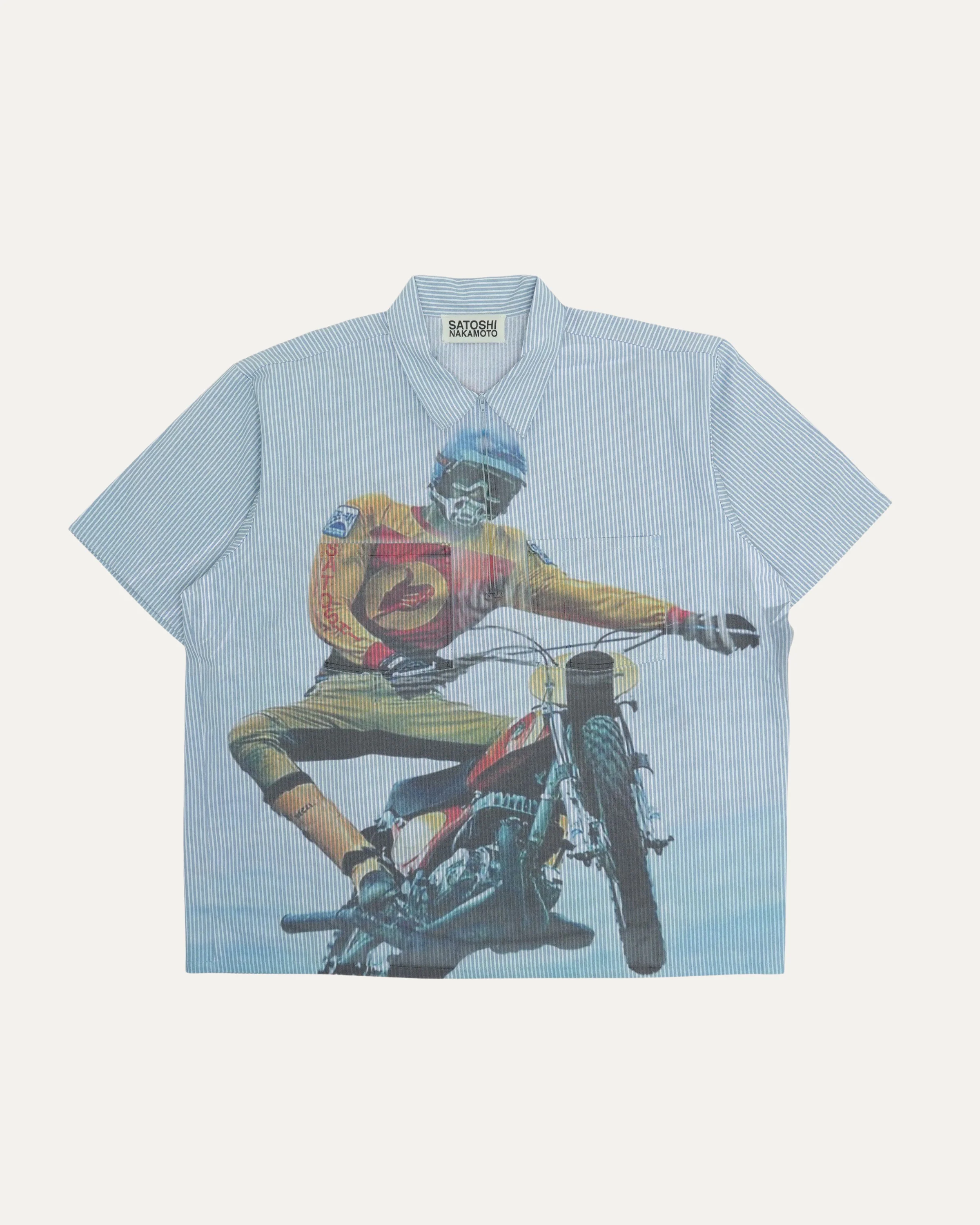 Racer Oversized Work Shirt