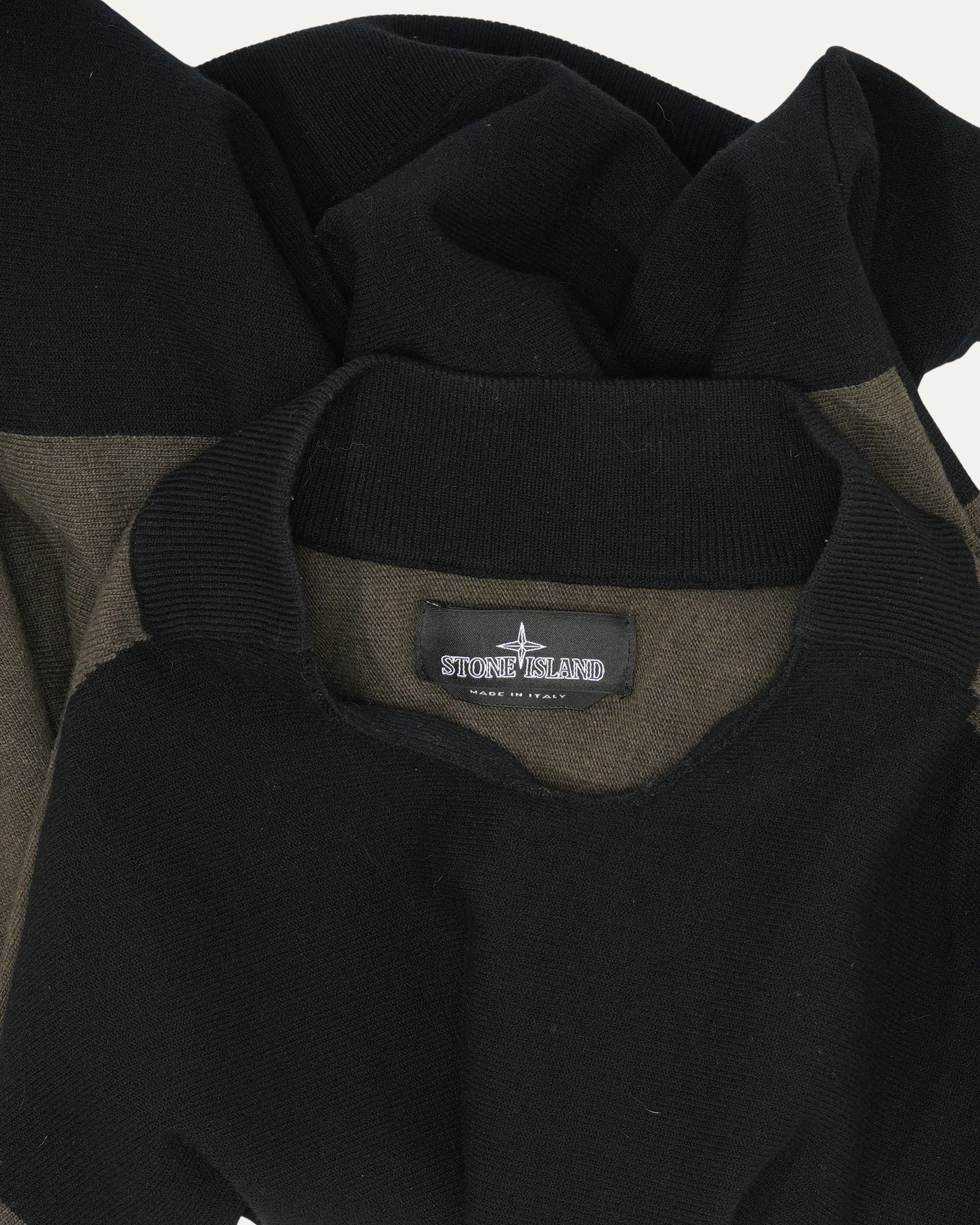 Shadow Project Two-Tone Knit Jumper - Image 4