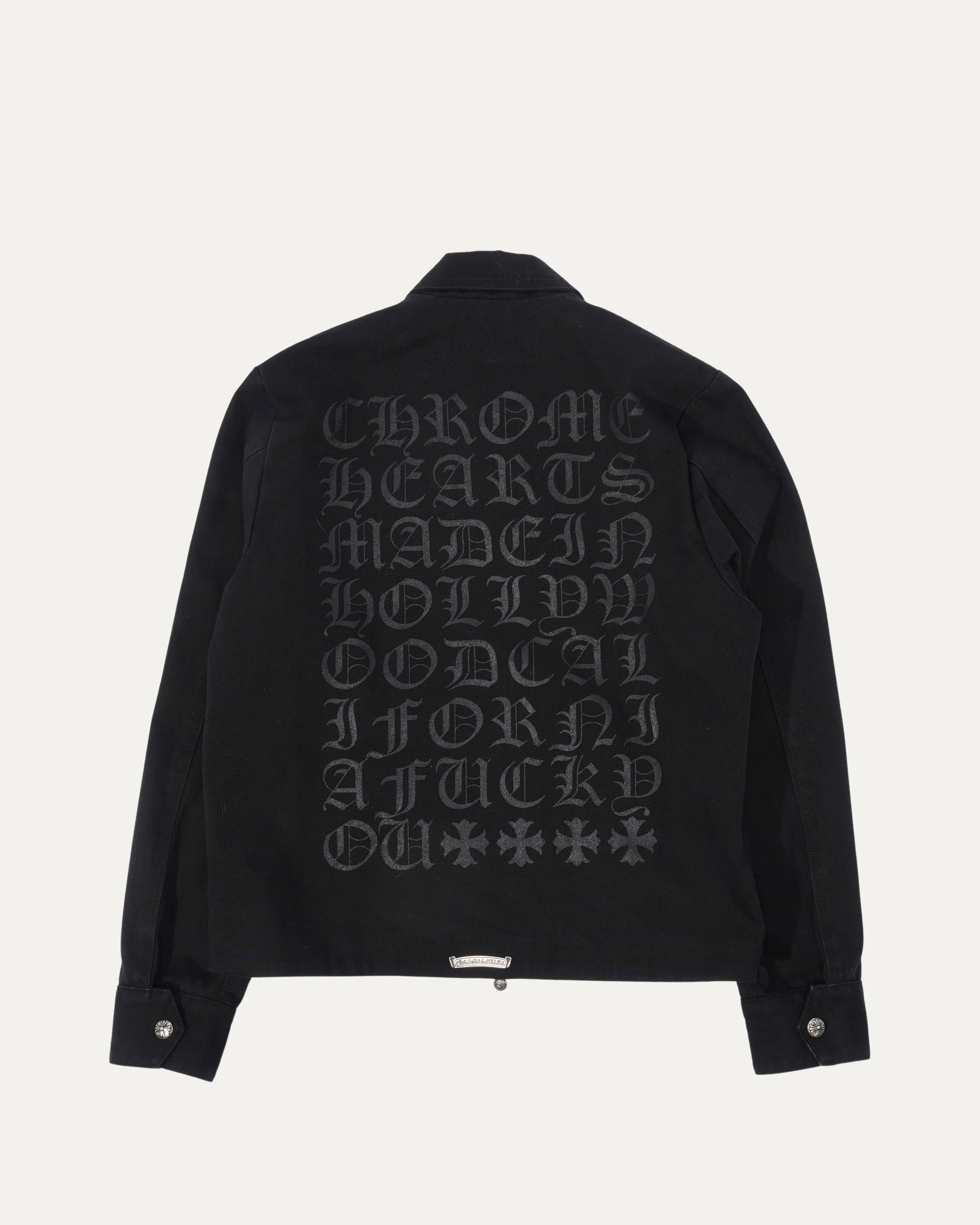 Street Meat Zip Up Canvas Jacket - Image 2