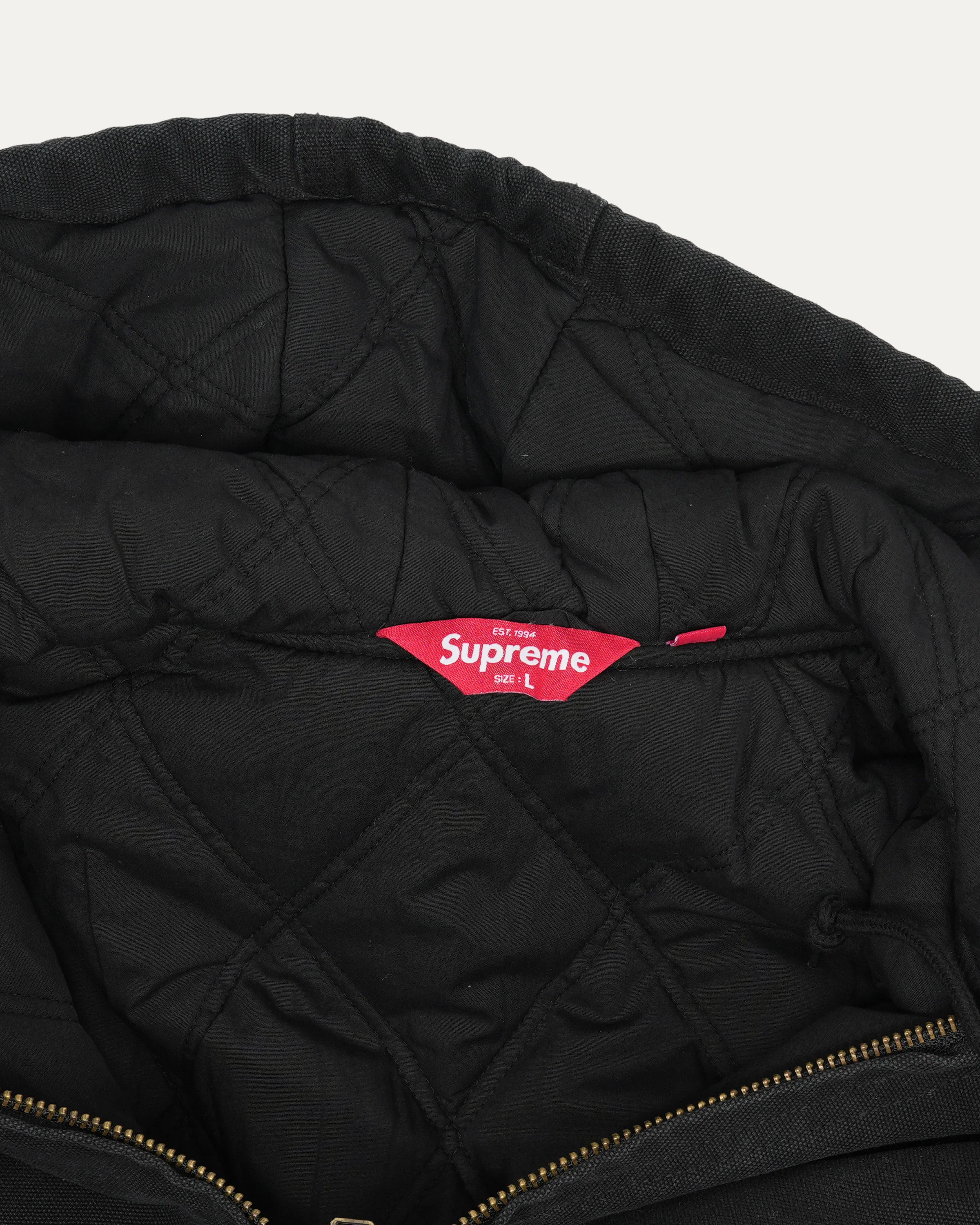 Reflective Stripe Hooded Work Jacket - Image 3