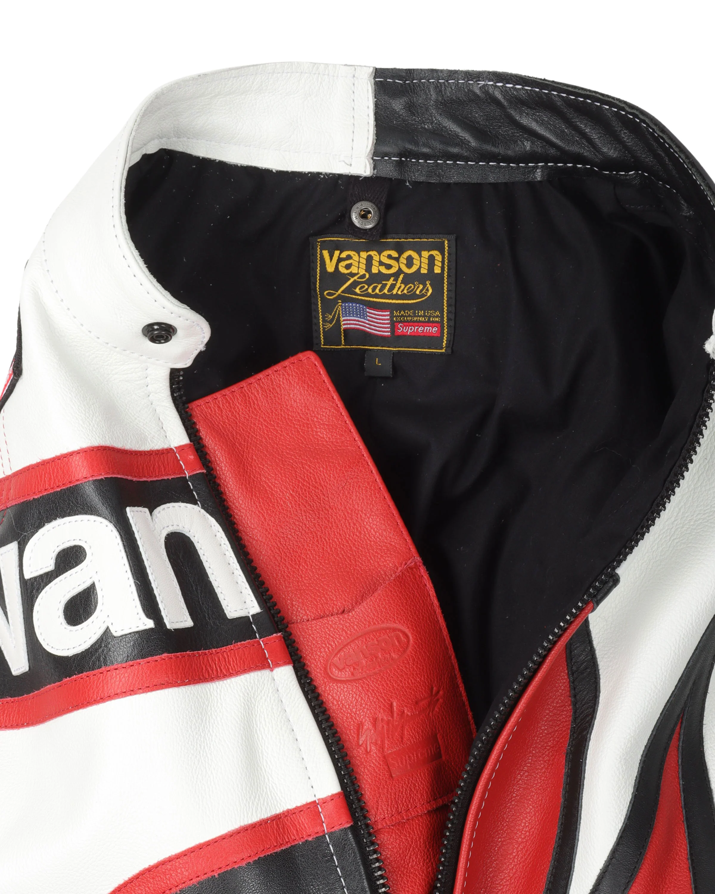Yohji Yamamoto Vanson Leathers Split Jacket - Image 3